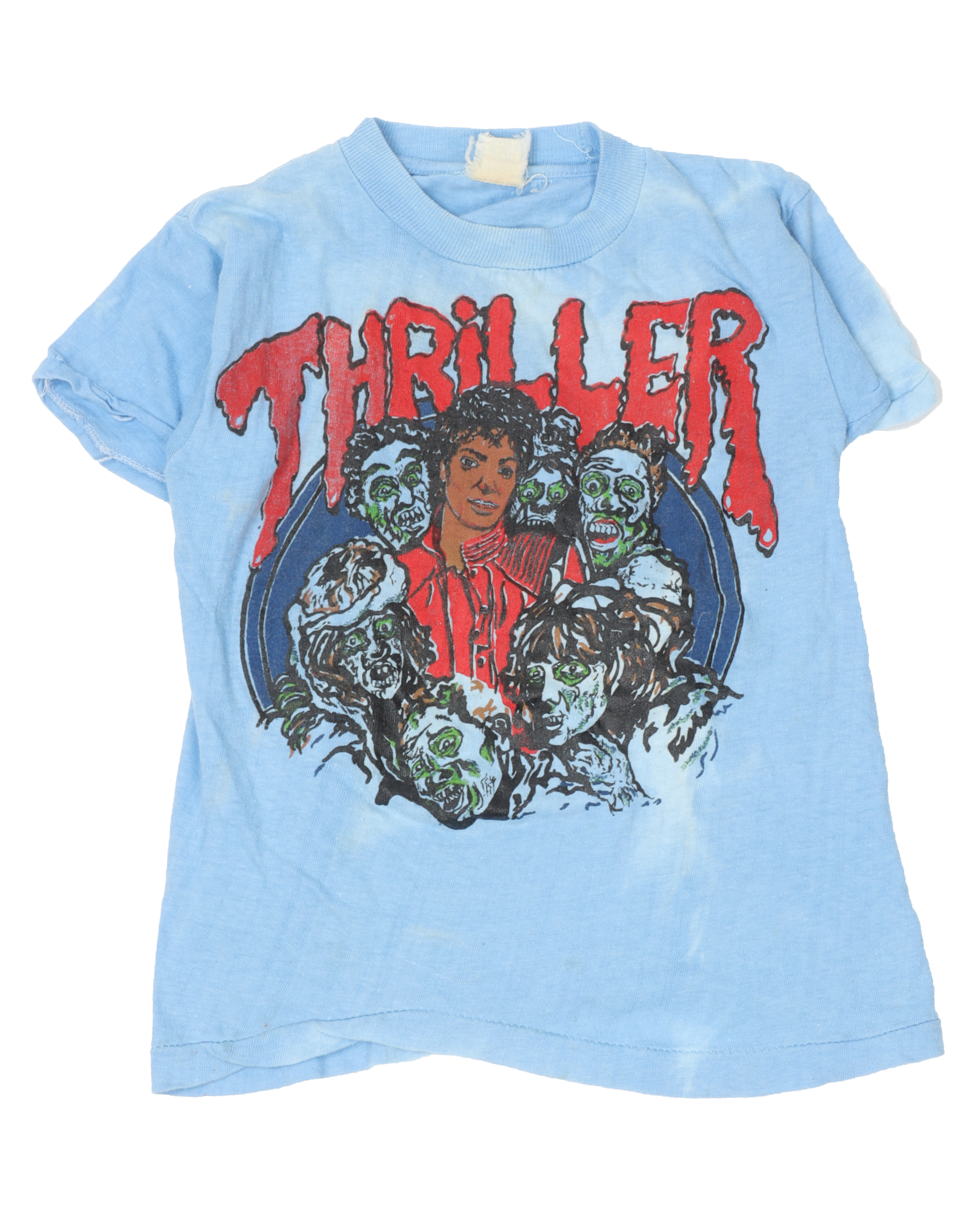 Hover kristen Trives Vintage Michael Jackson Thriller Baby T-Shirt