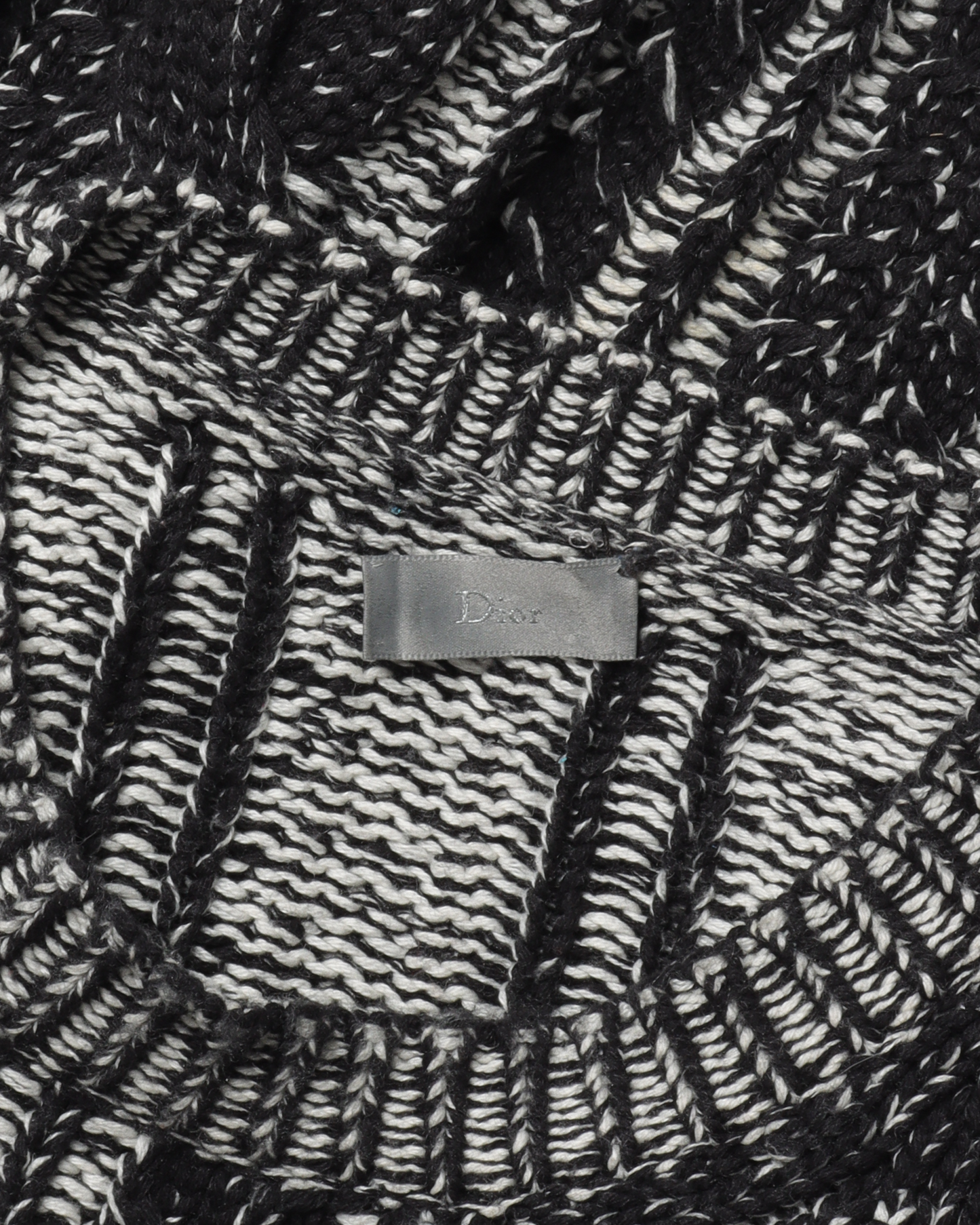 Two Tone Knit Sweater