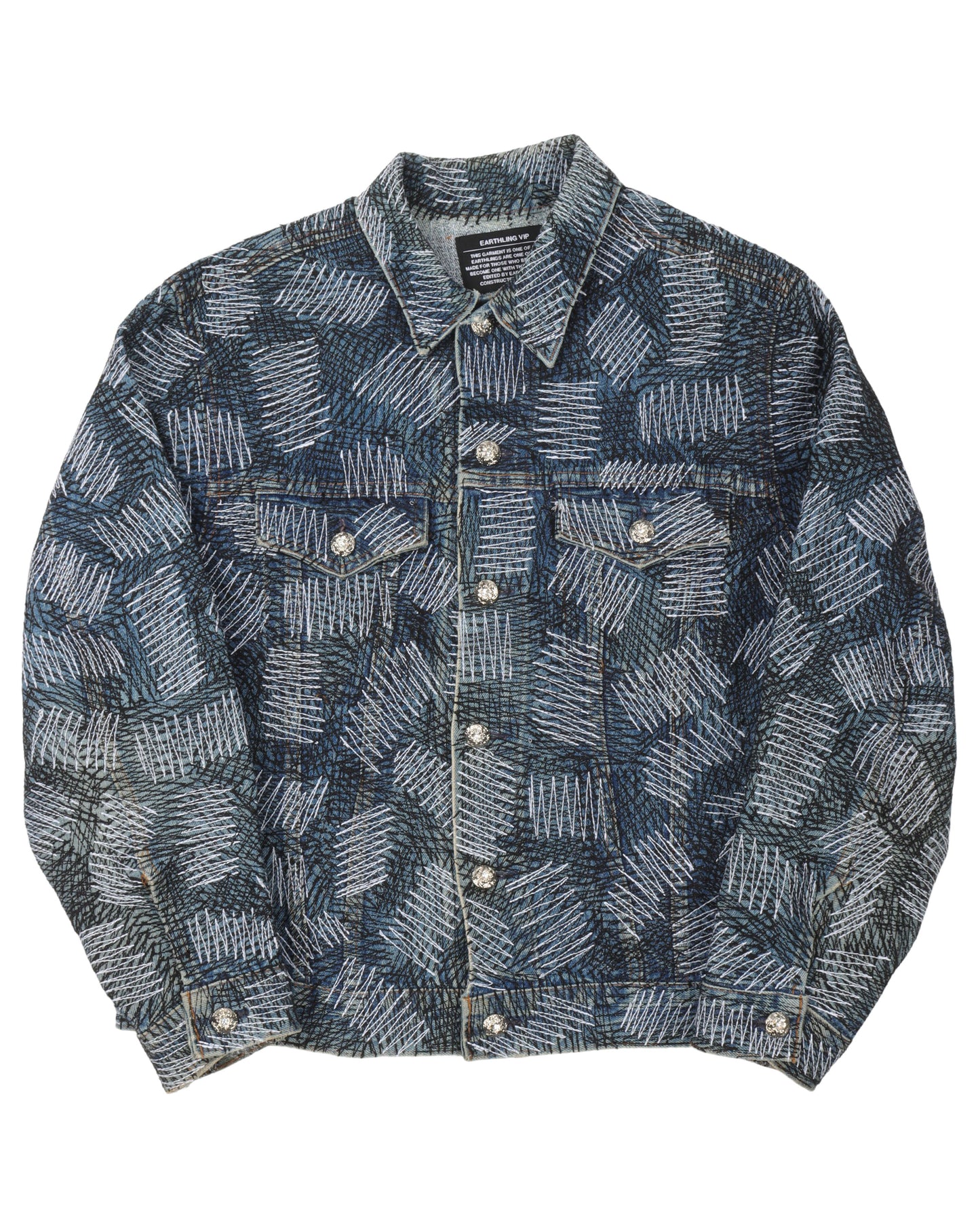 Circus Stitch Blue Jacket
