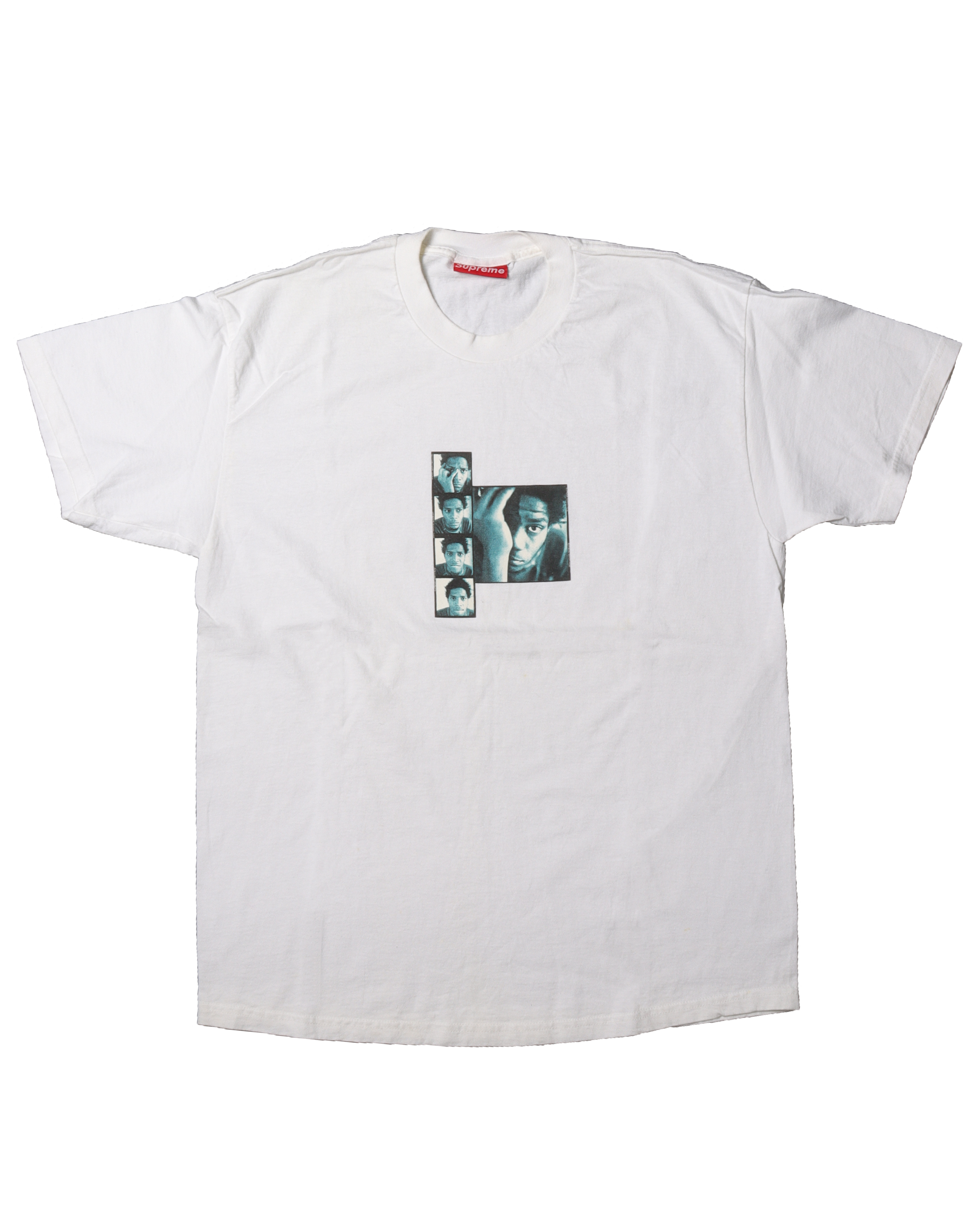 Supreme 1996 Ari Marcopoulos x Jean Michel Basquiat White T Shirt