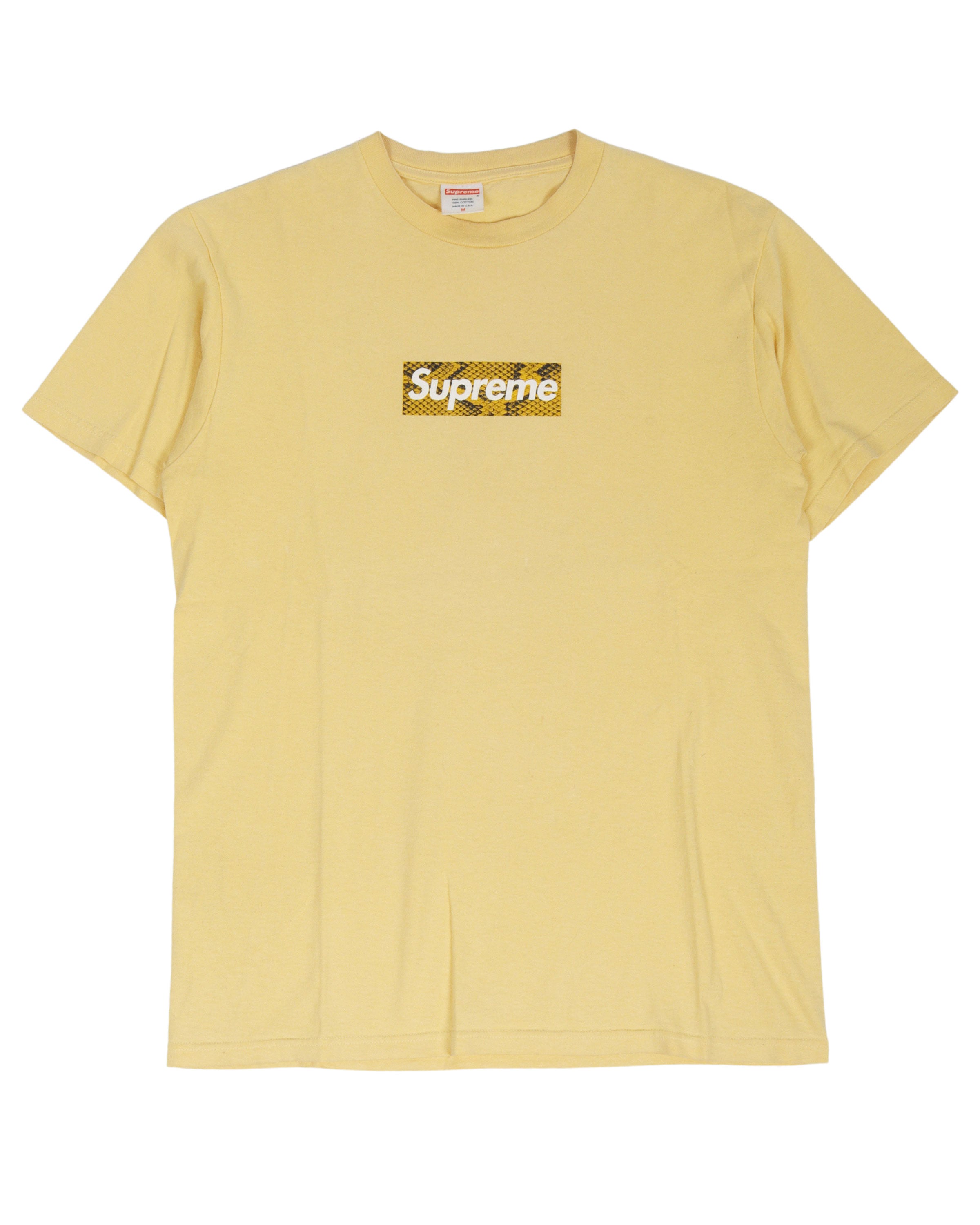 Supreme 2006 Snakeskin Box Logo T-Shirt