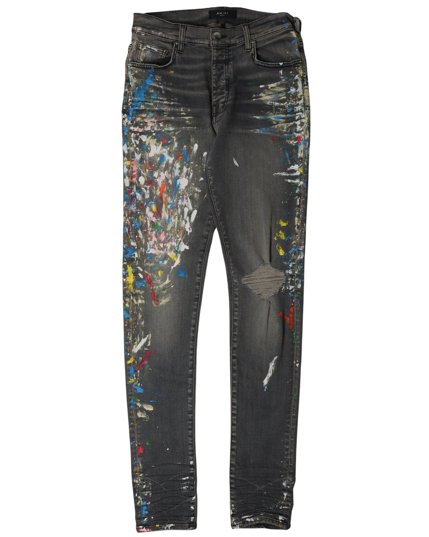 Splatter Paint Jeans