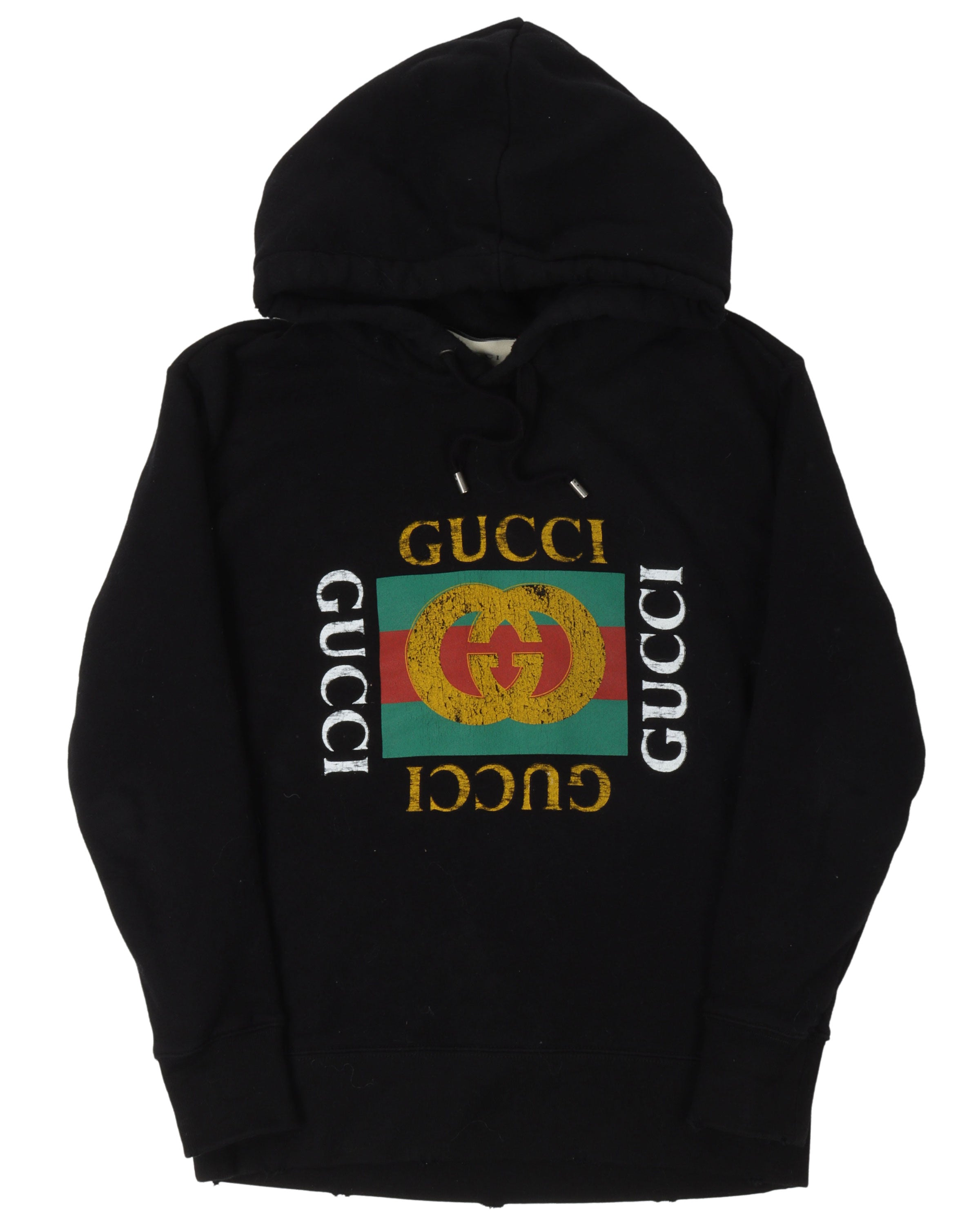 opstrøms backup Decimal Gucci Logo Hoodie