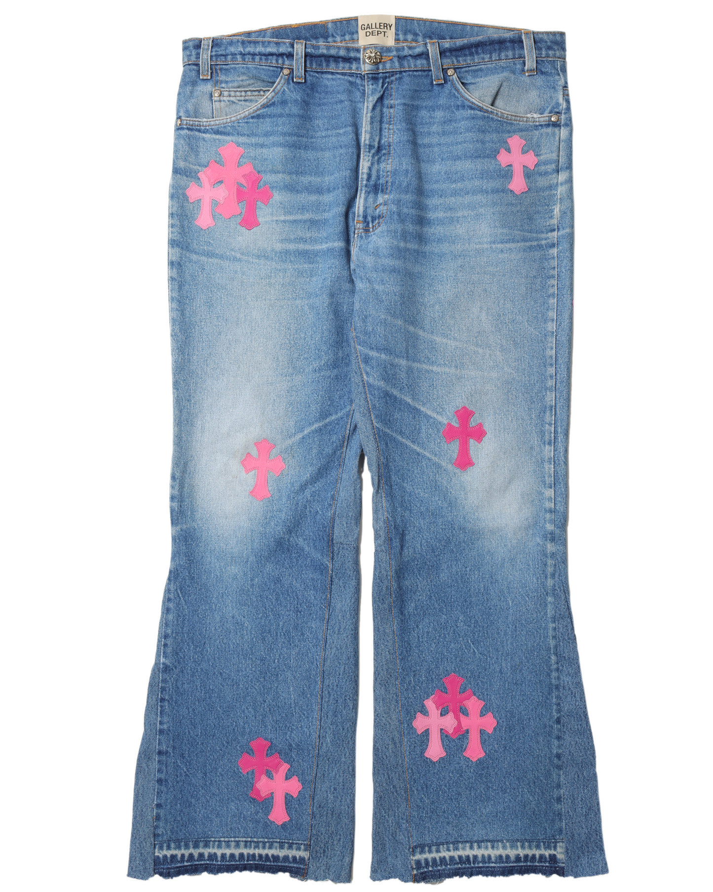 Gallery Dept. "La Flare" Levi's Cross Patch Denim
