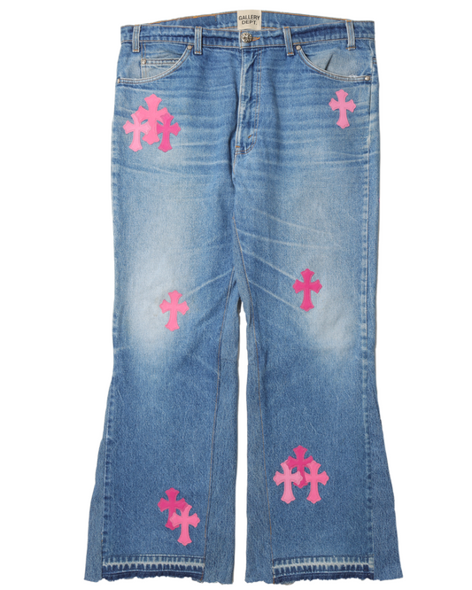Gallery Dept. "La Flare" Levi's Cross Patch Denim