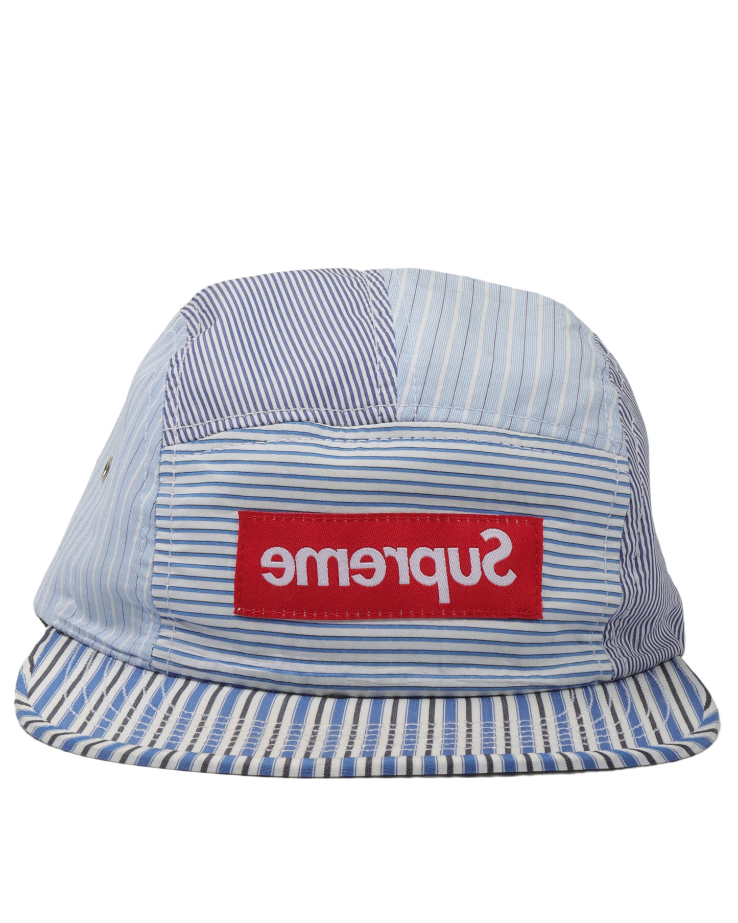 Comme Des Garcon Pinstripe 5-Panel Hat
