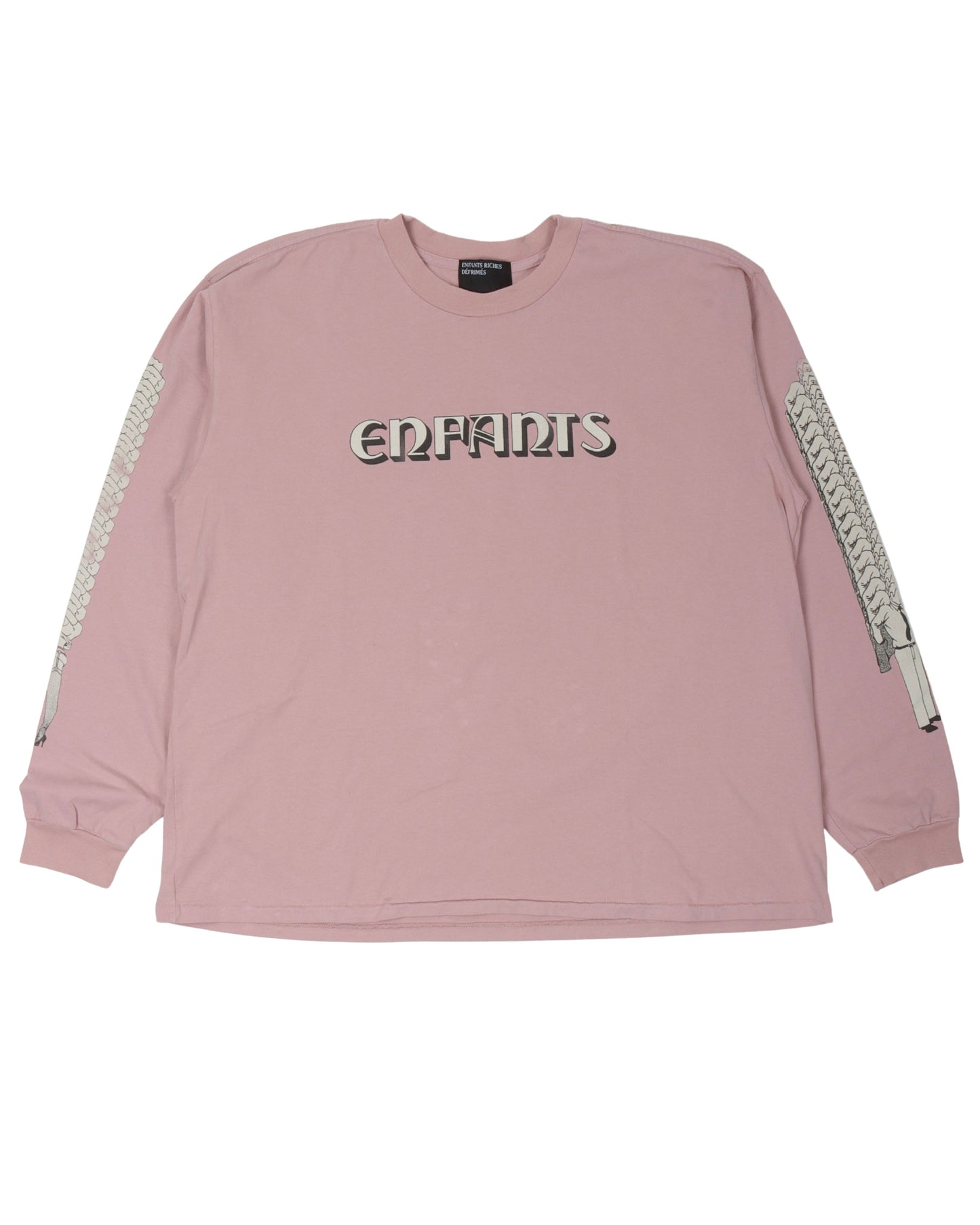 Logo Print Long Sleeve T-Shirt