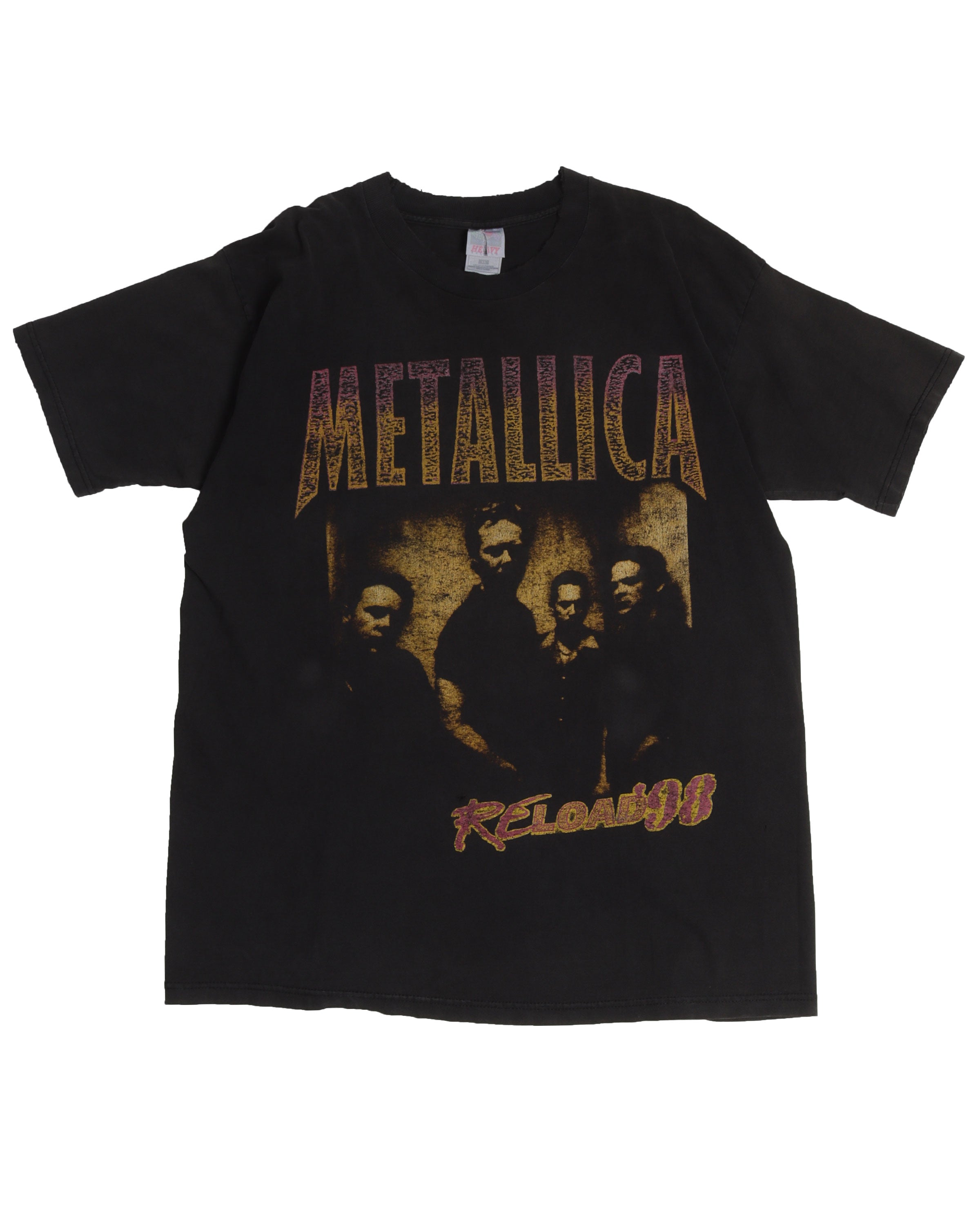Vintage Metallica Reload 98 Tour T Shirt Justin Reed vintage-metallica-reload-98-tour-t-shirt-justin-reed