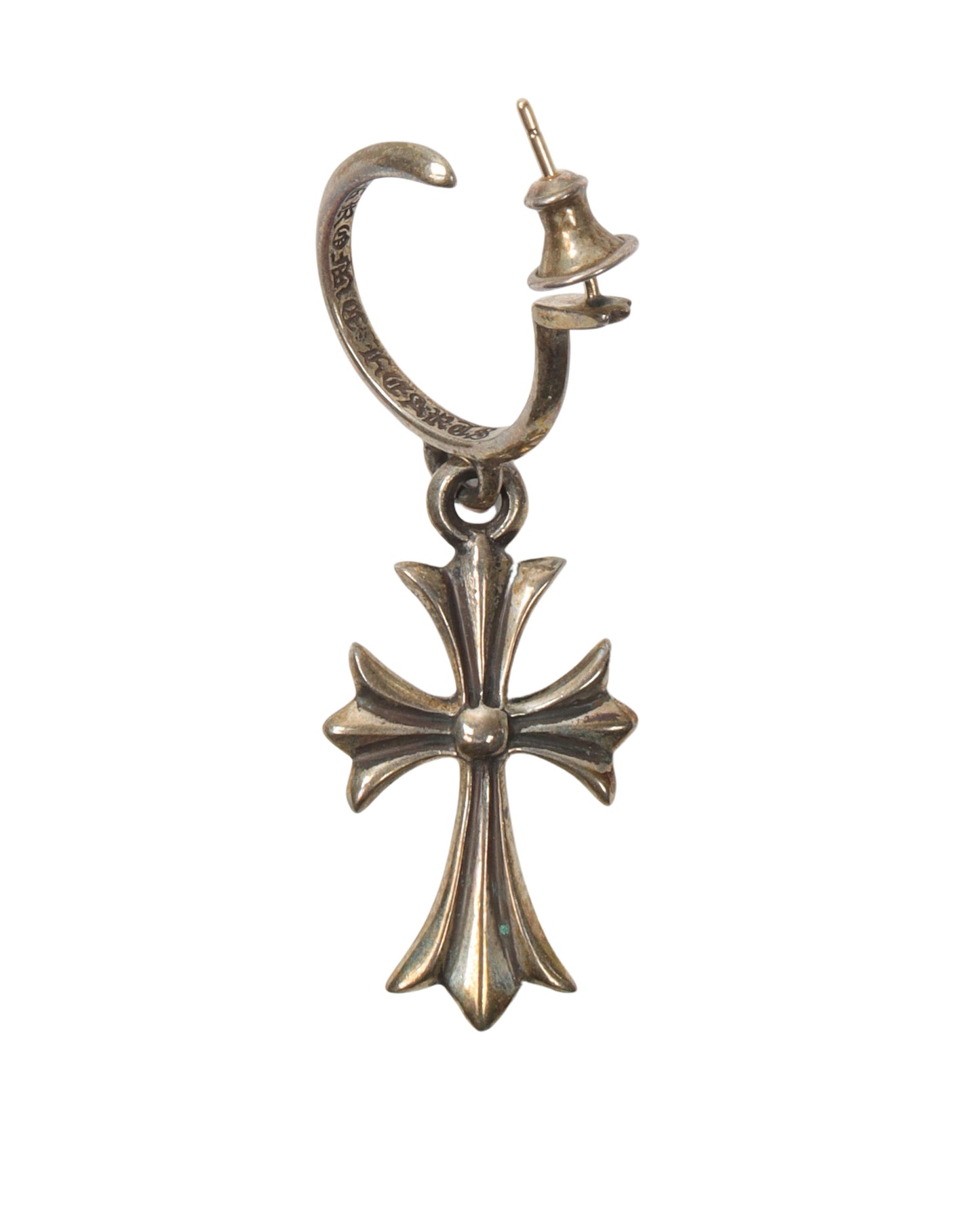 Dangling Cross Earring