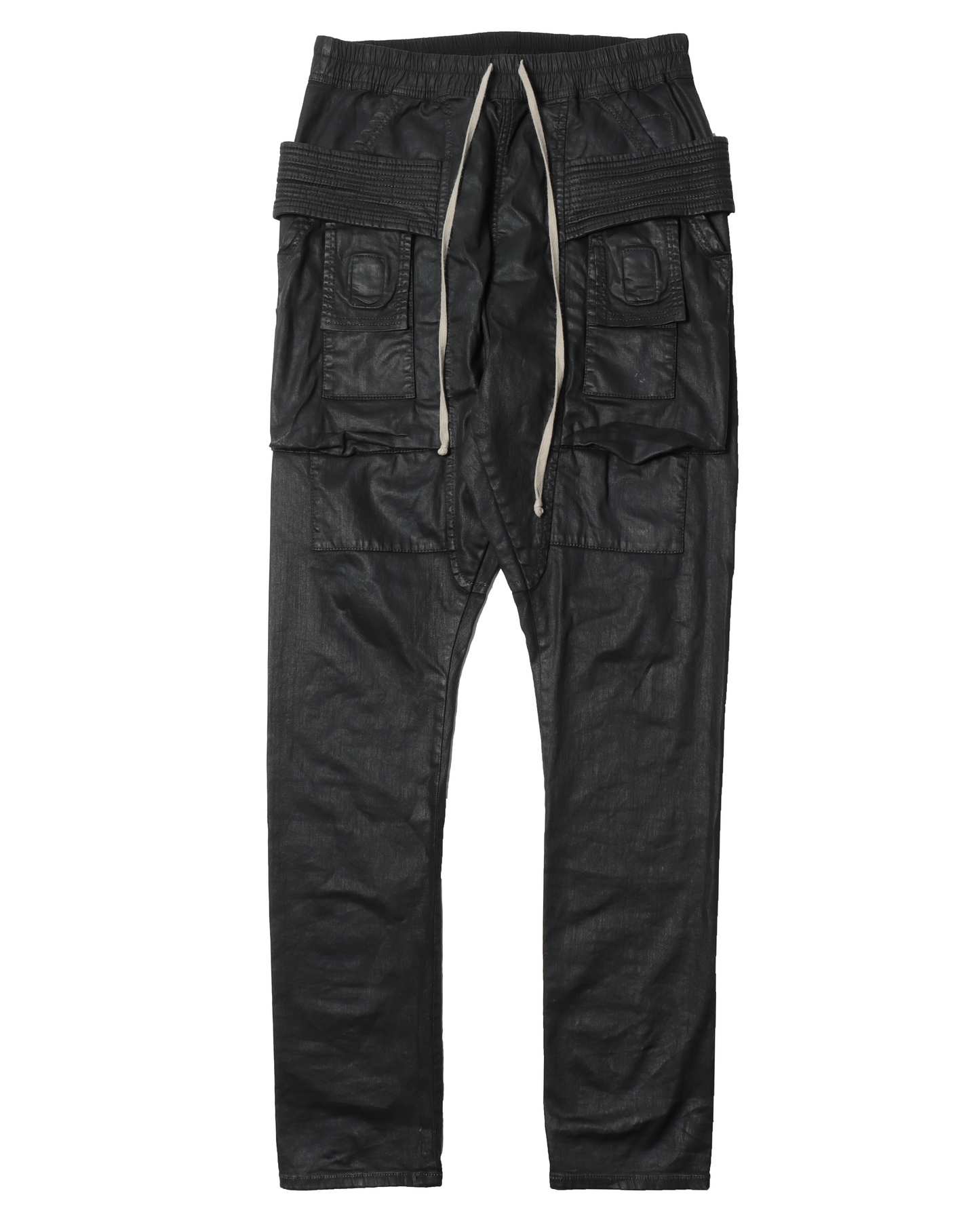 Waxed Cargo Pants