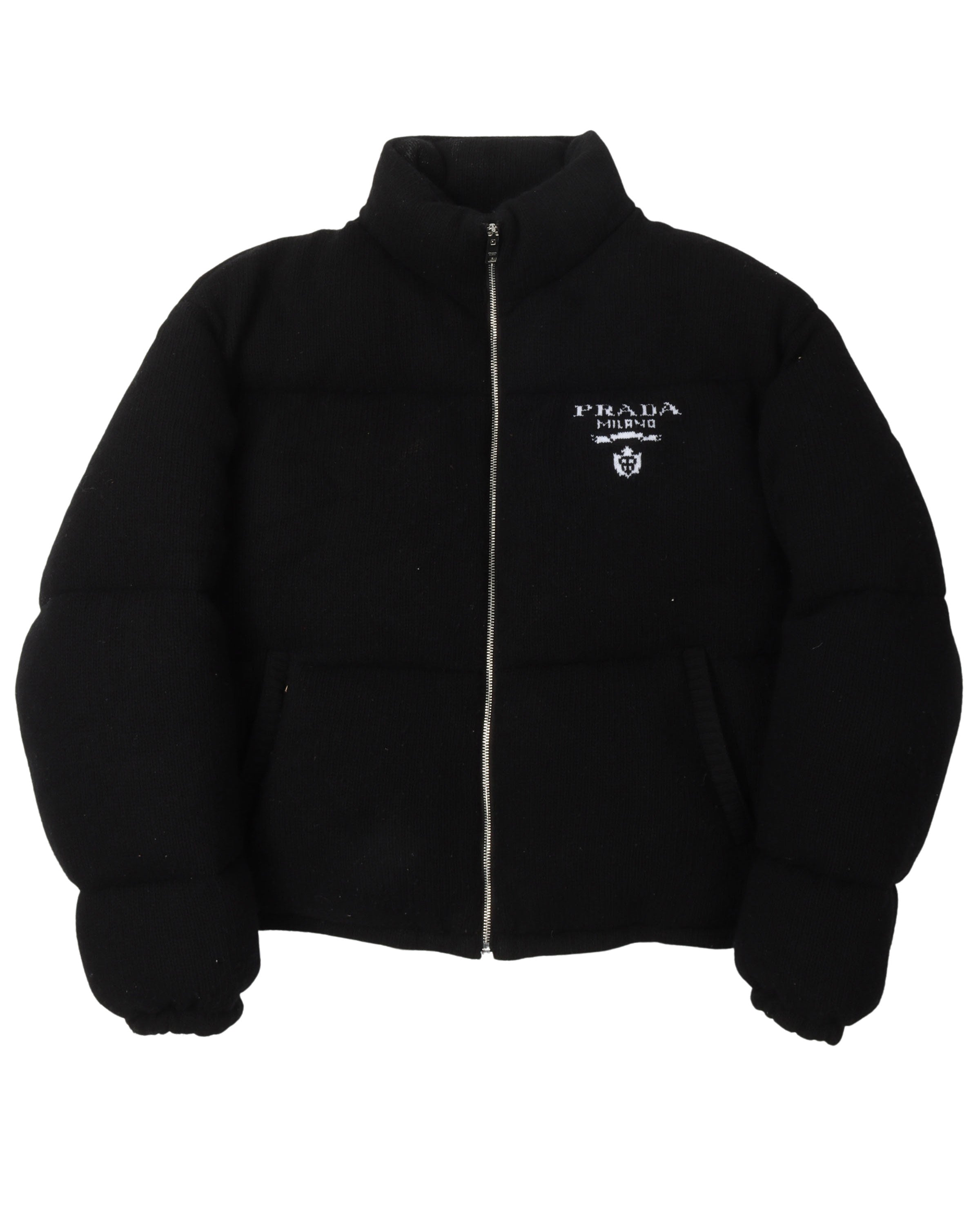 Prada Knit Puffer Jacket