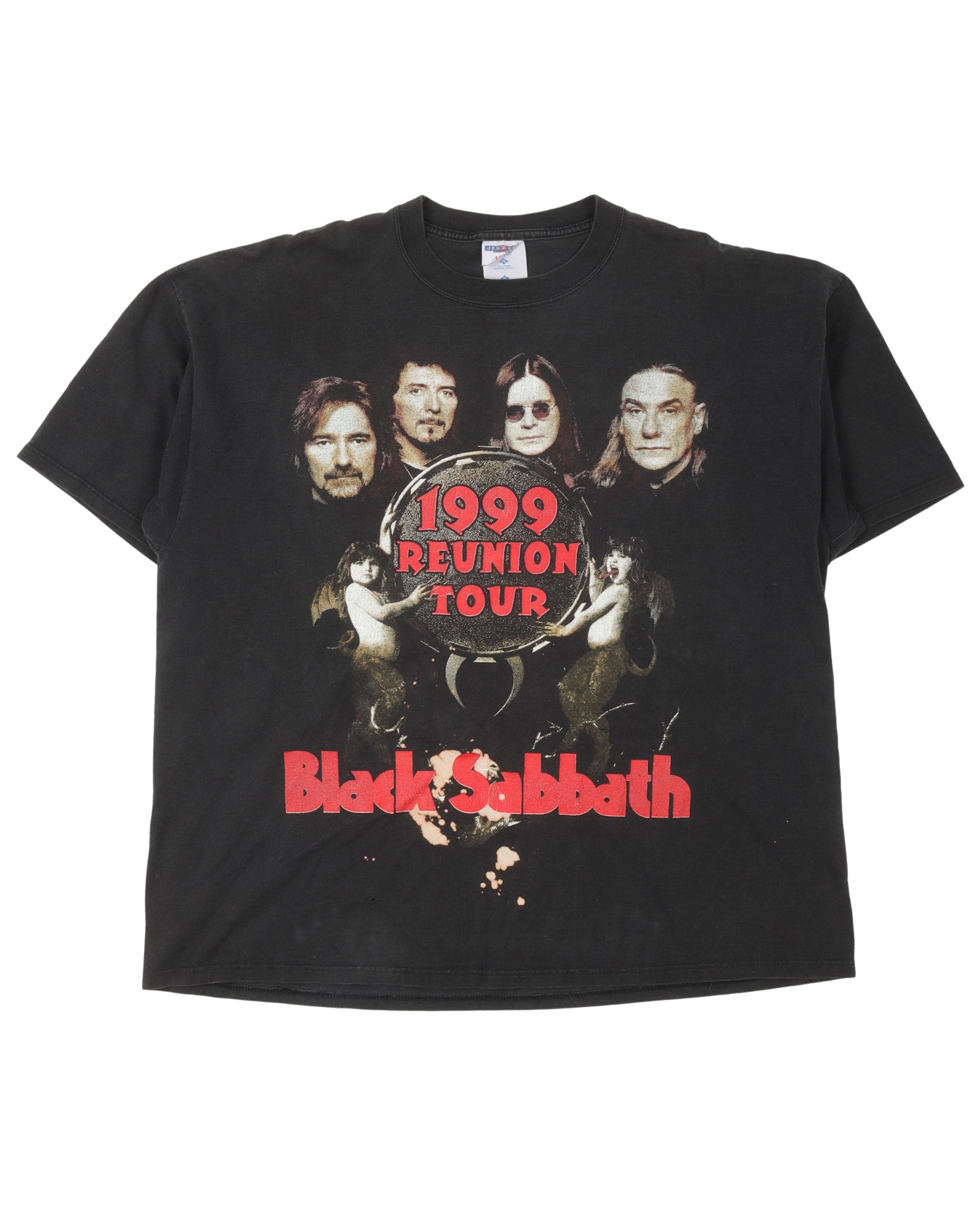 Vintage Black Sabbath 1999 Reunion Tour T-Shirt