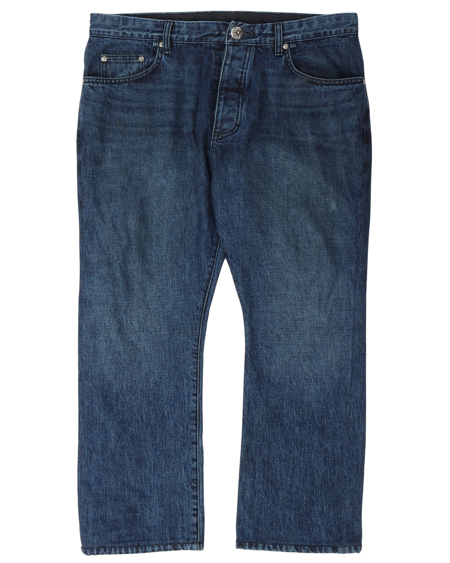 Plain Indigo Denim