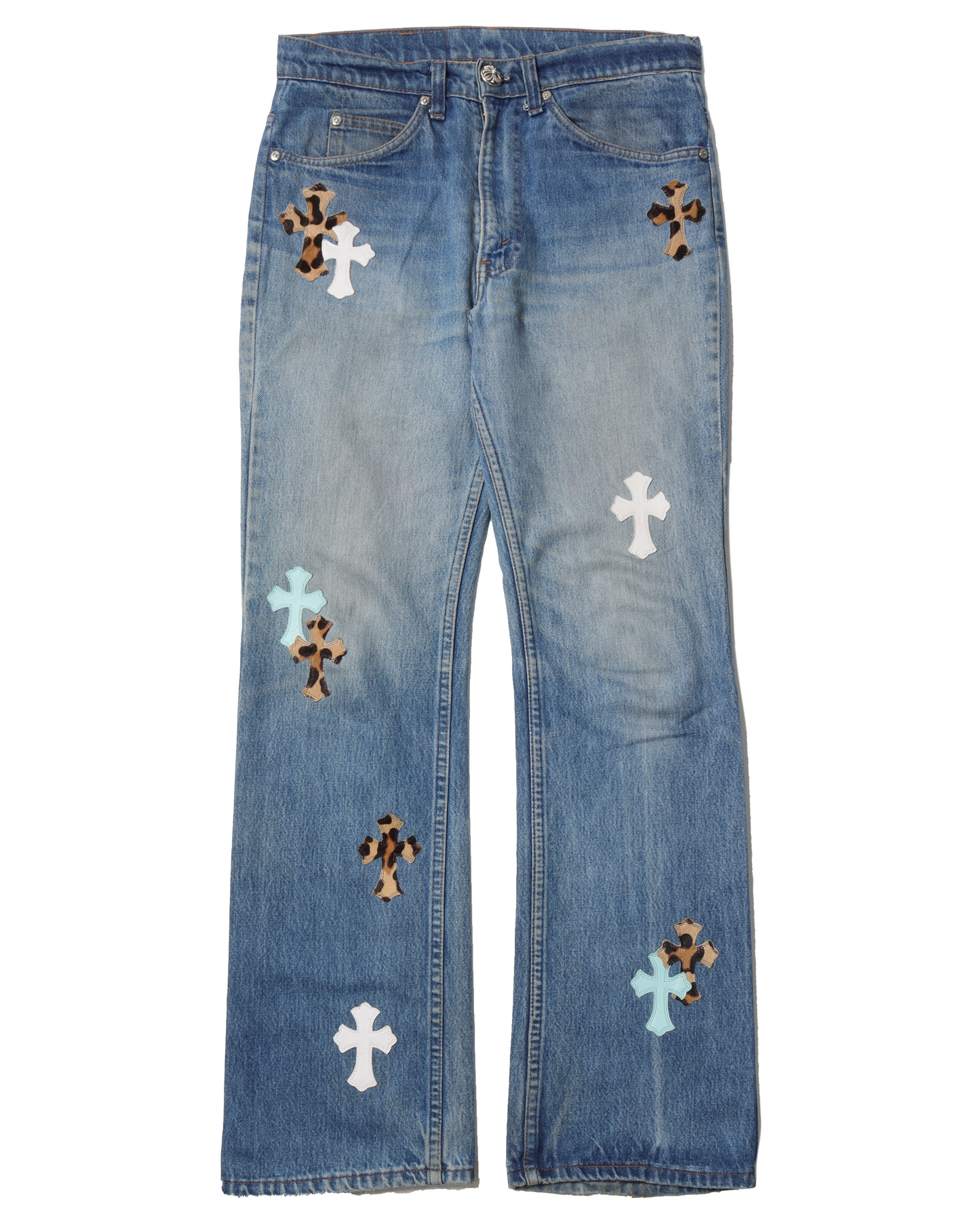 St. Barth's Levi's Cross Patch Denim
