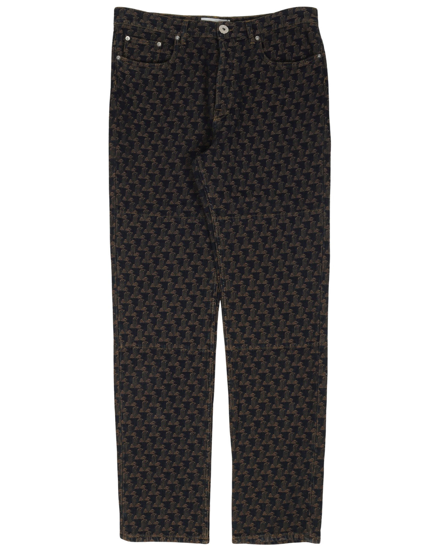 Monogram Denim Jeans