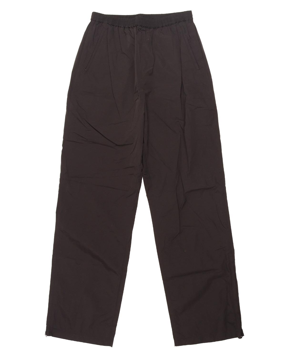 Wide-Leg Nylon Track Pant w/ Tags
