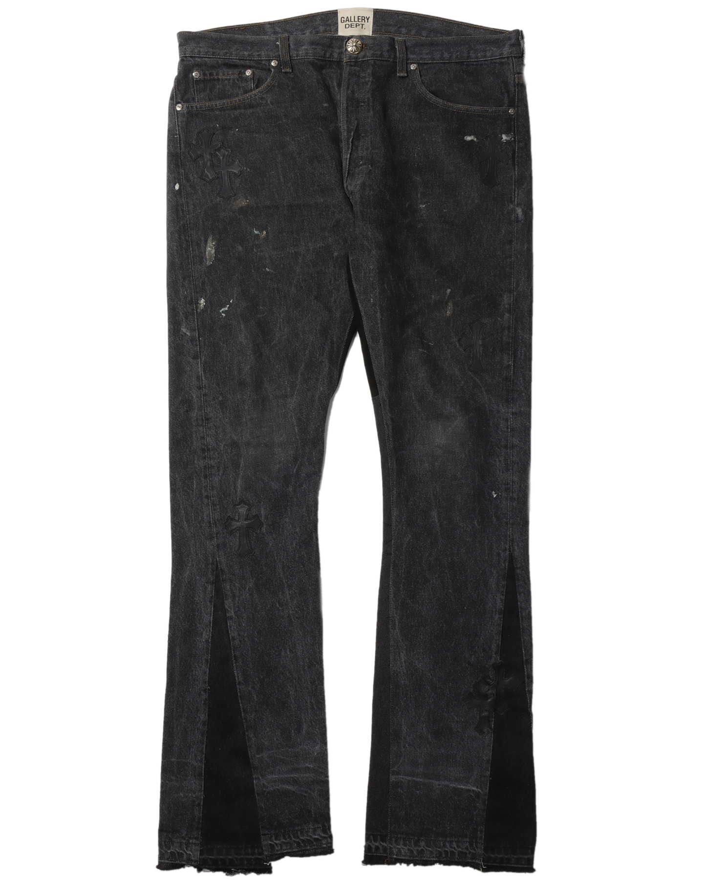 Gallery Dept. "La Flare" Cross Patch Denim