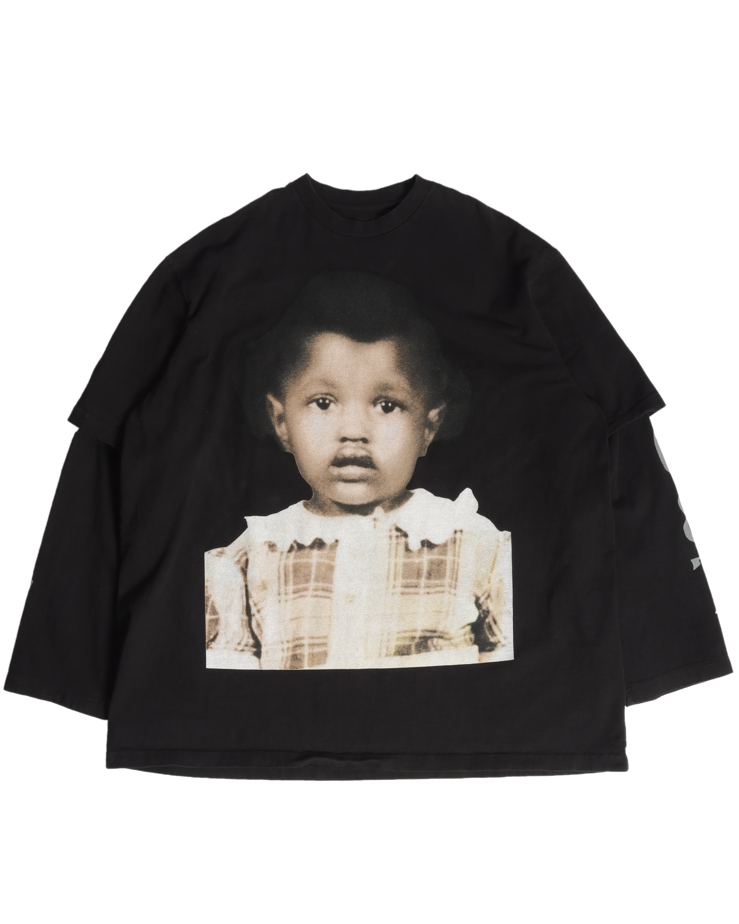 Kanye West Donda Event Chicago Exclusive Double Layered L/S T-Shirt