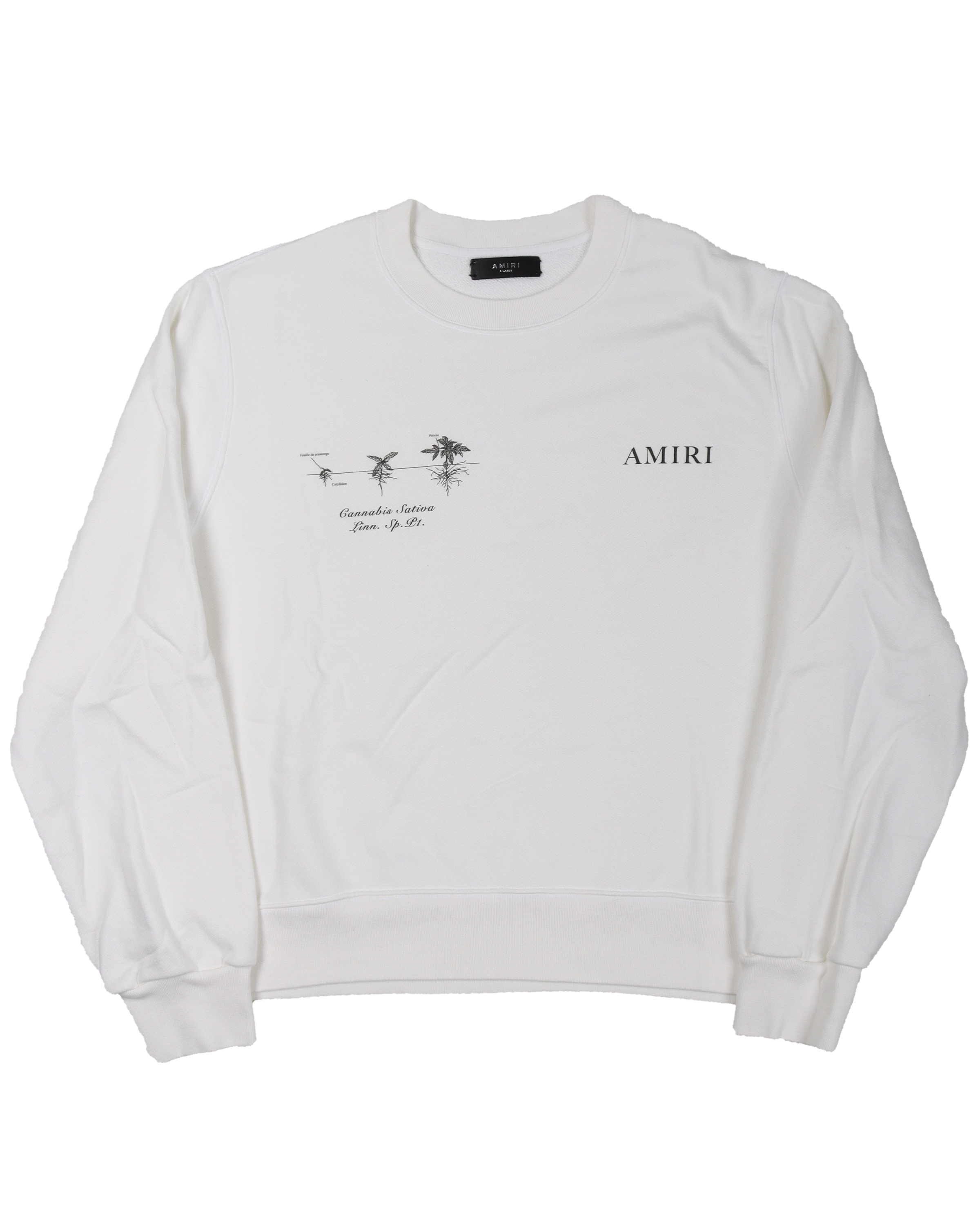 Amiri Medical Hemp Print Jersey Sweatshirt – Justin Reed Amiri Medical Hemp Print Jersey Sweatshirt – Justin Reed