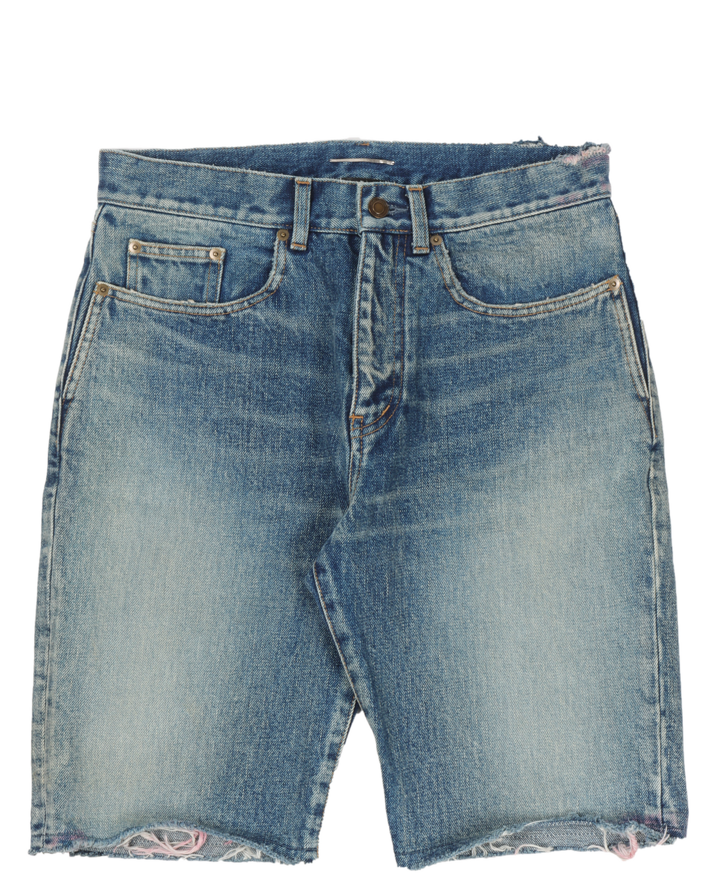 Cut-Off Denim Shorts