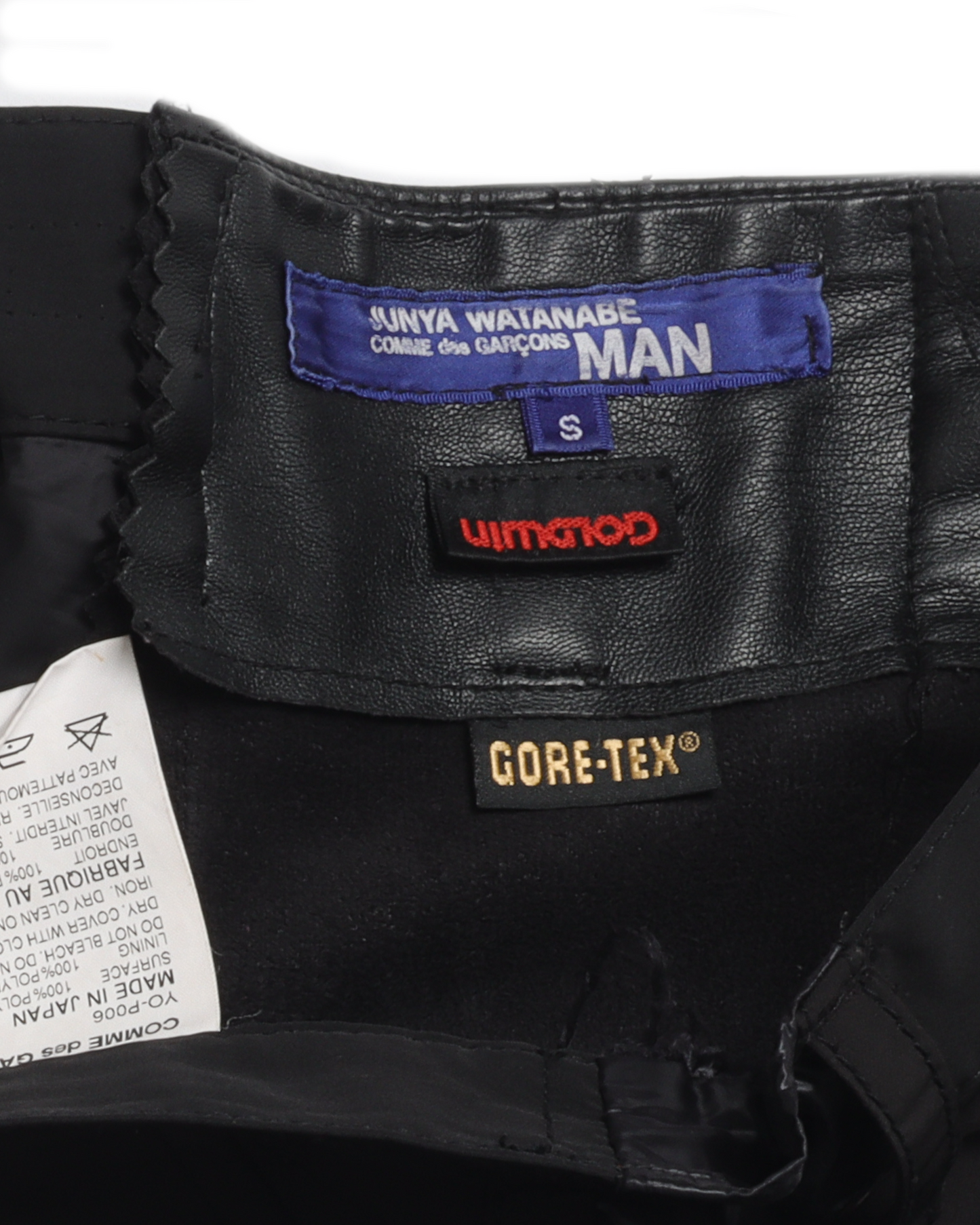 Mixed Materials Pants