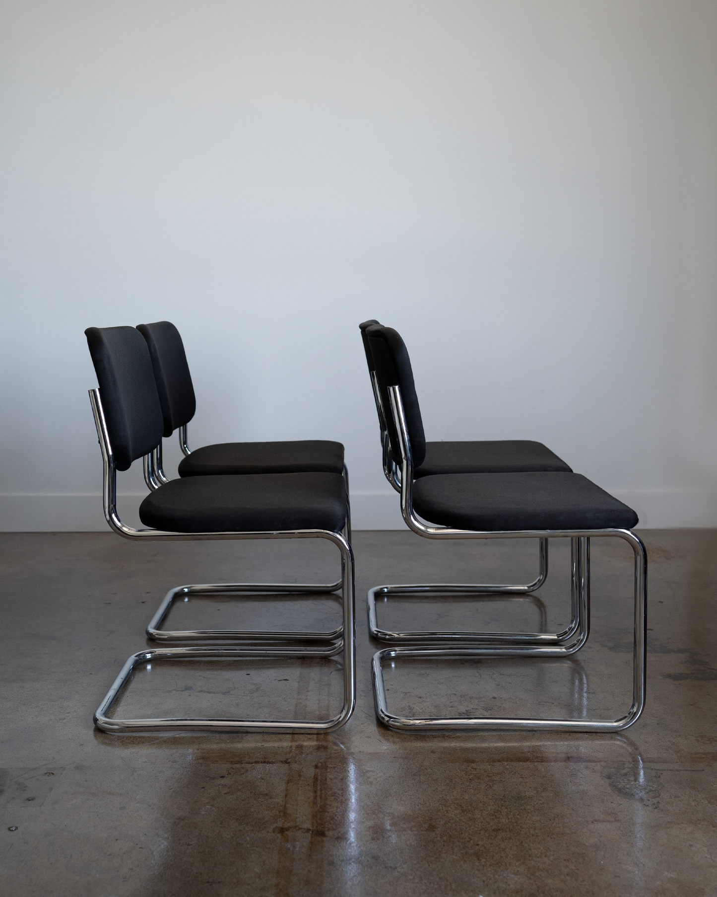 Knoll International 51C Cesca Chair, set of 4