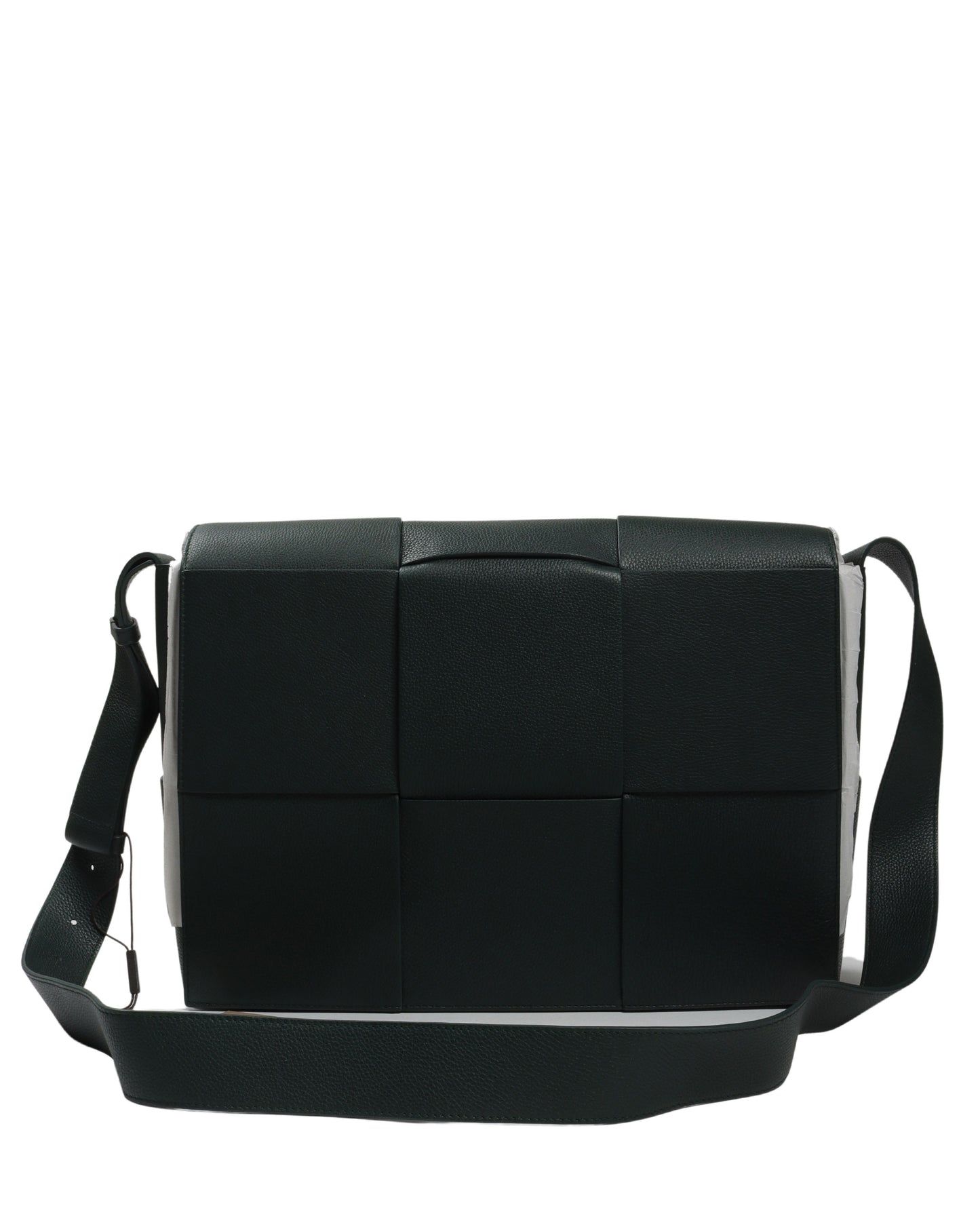 Large Intrecciato Webbing Messenger Bag