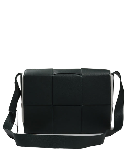 Large Intrecciato Webbing Messenger Bag