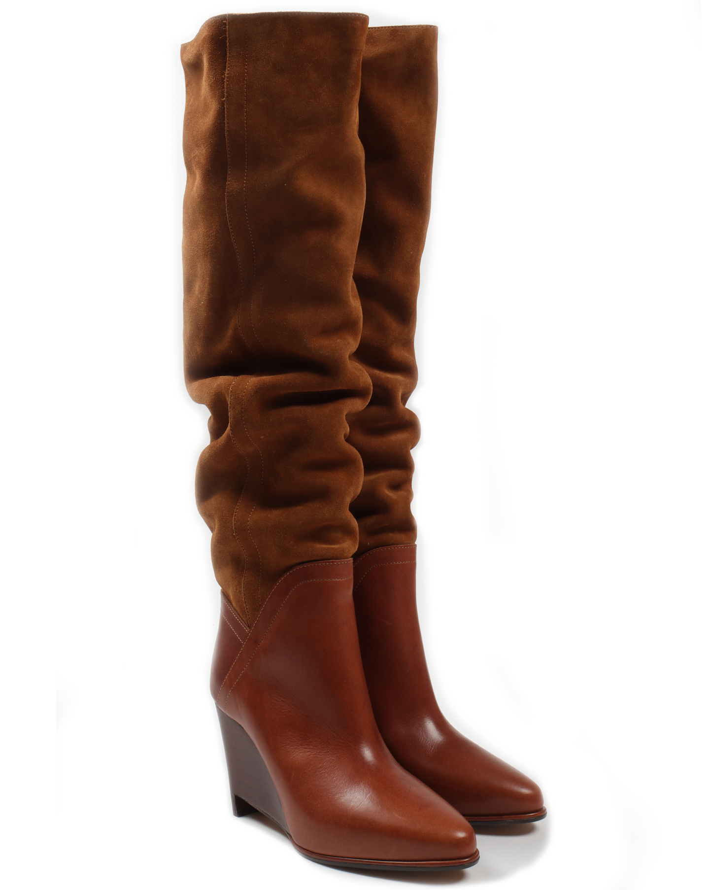 AW16 Galliano Era Suede Leather Boots