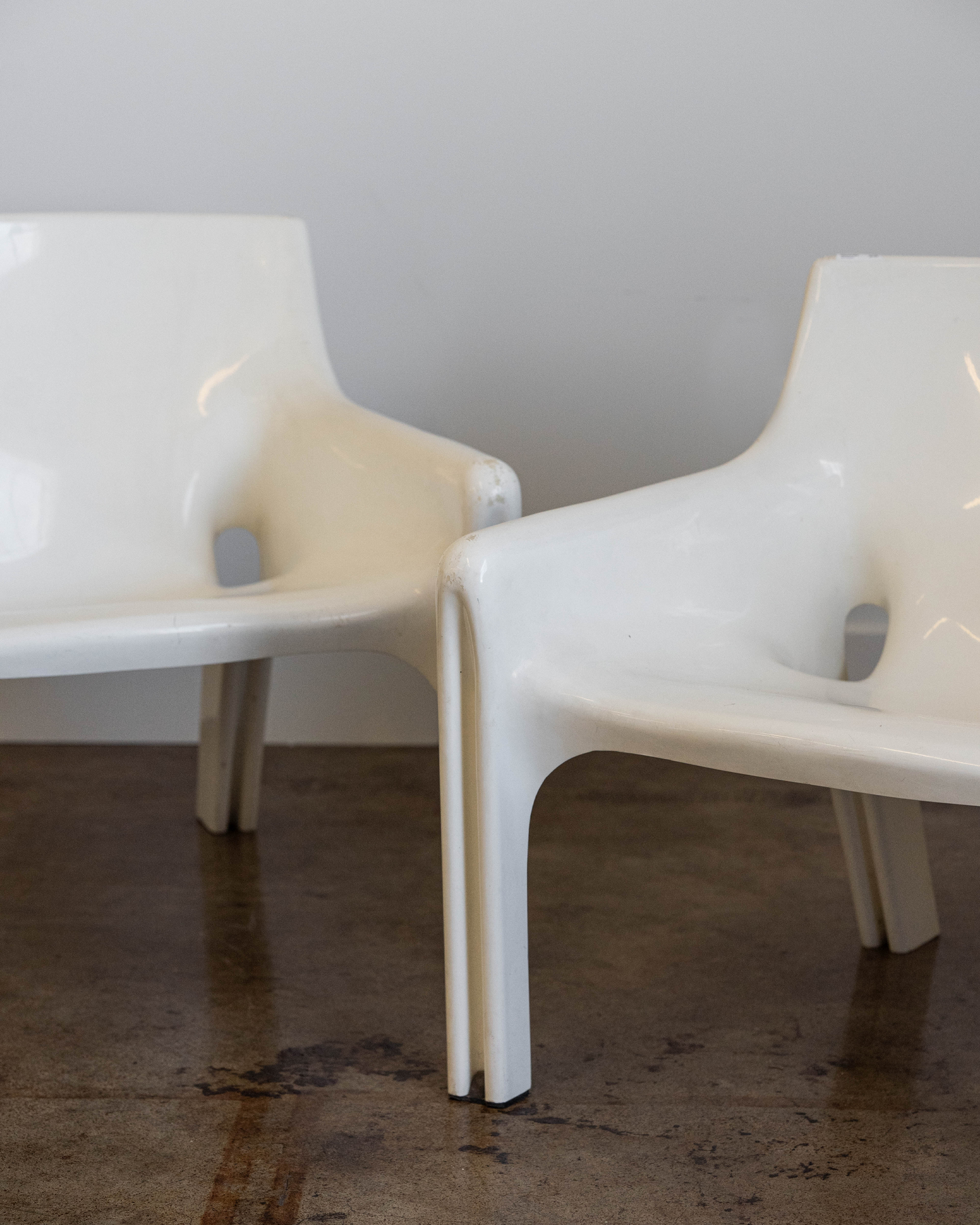 Vicario lounge chairs, set of 2