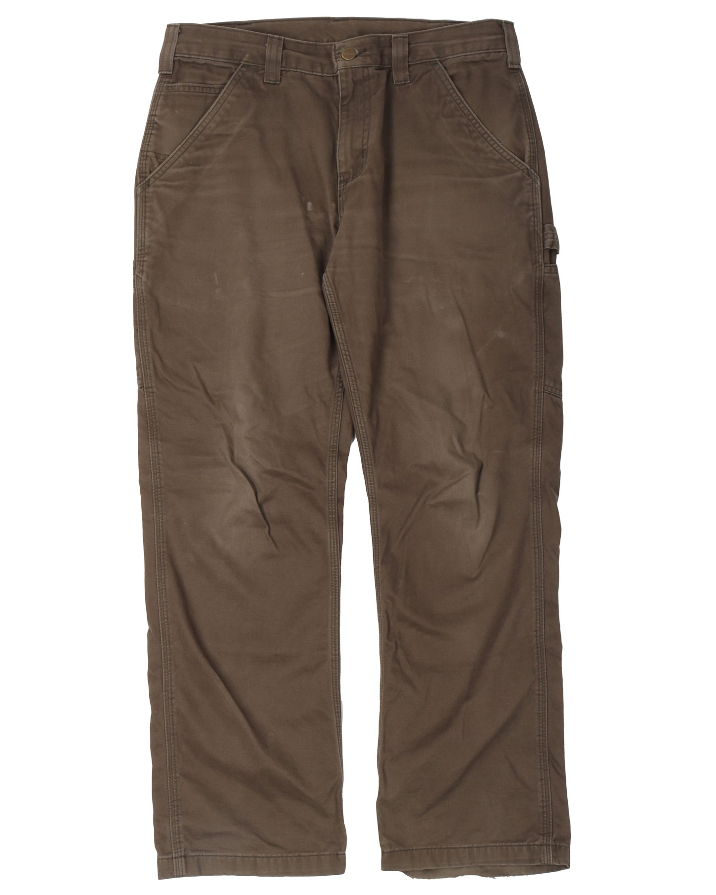 Brown Carhartt Carpenter Pants