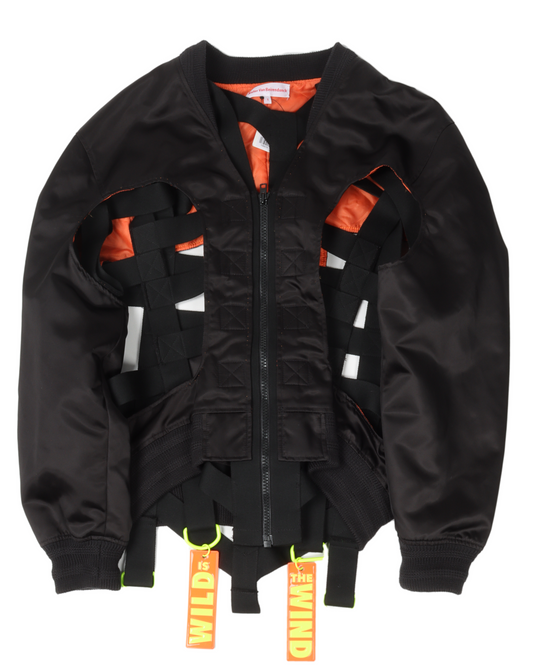 SS19 "Wild Is The Wind" Bondage Bomber Jacket