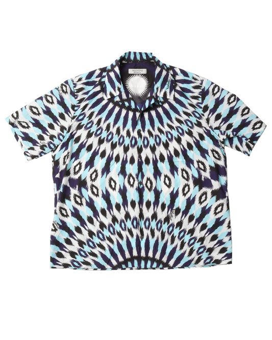 Printed Button Down Shirt "Archive 66"