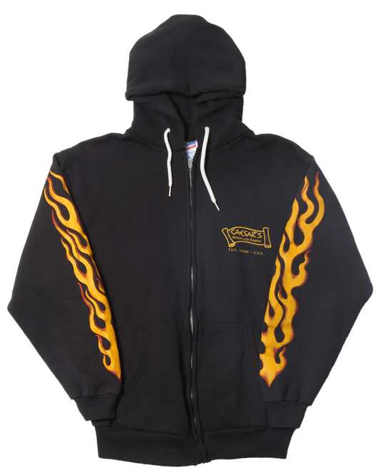 "Caesars Motorcycle Empire" Zip-Up Hoodie