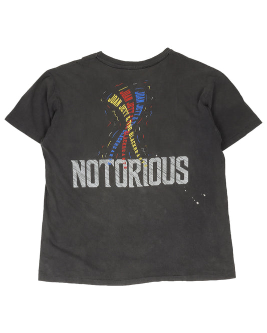 Joan Jett 1990 "The Hit List" T-Shirt