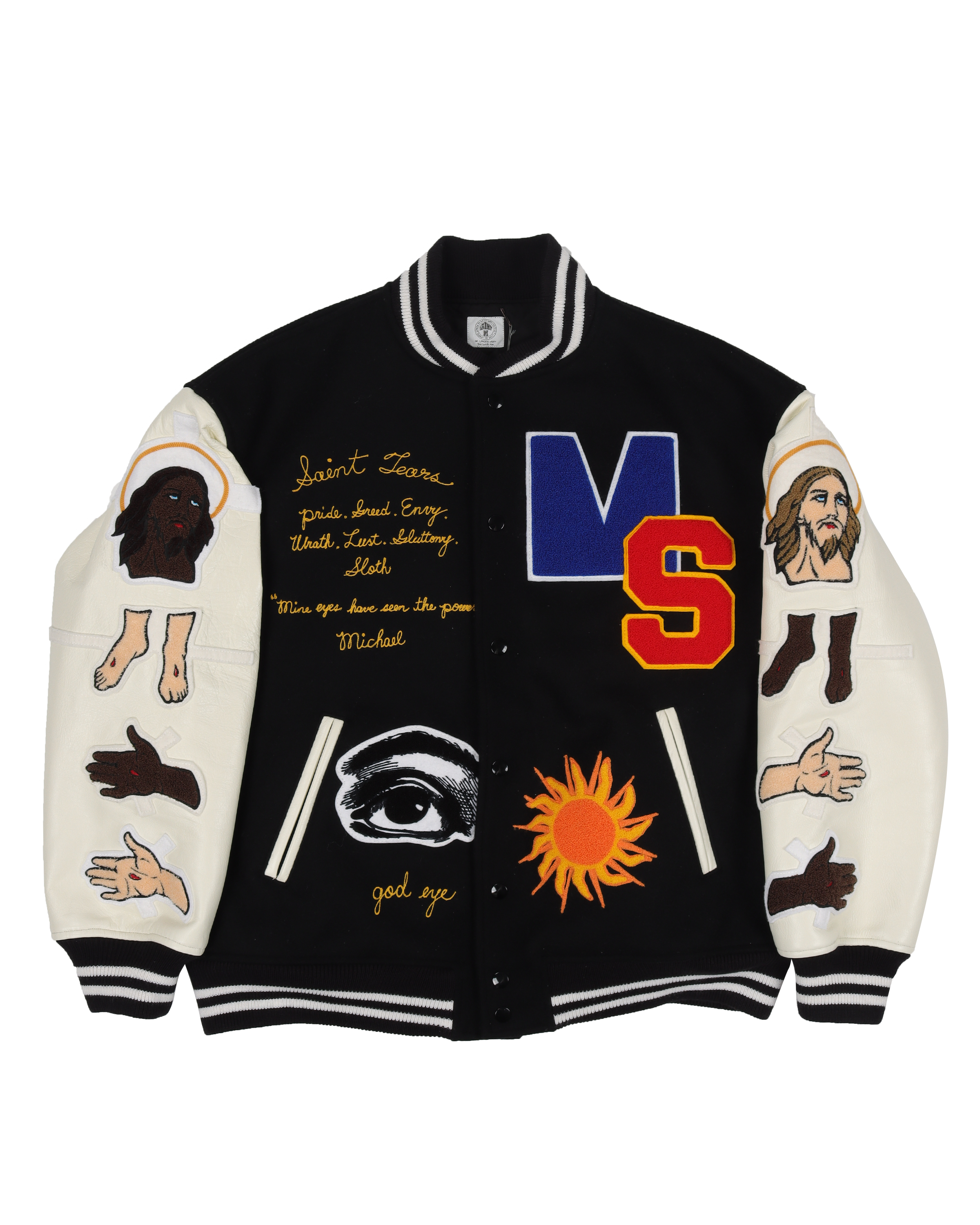 Supreme Men's Saint Michael Fleece Jacket