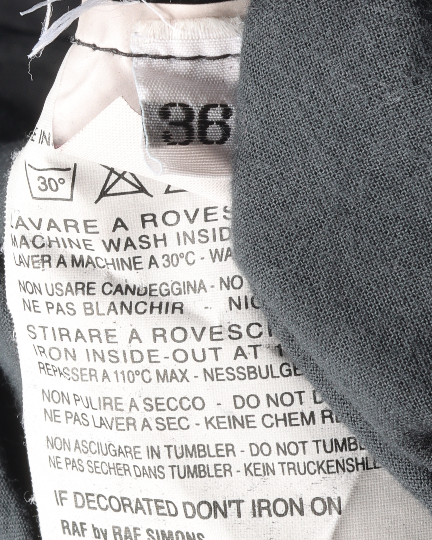 Distressed/Wrinkled Corduroy Pants