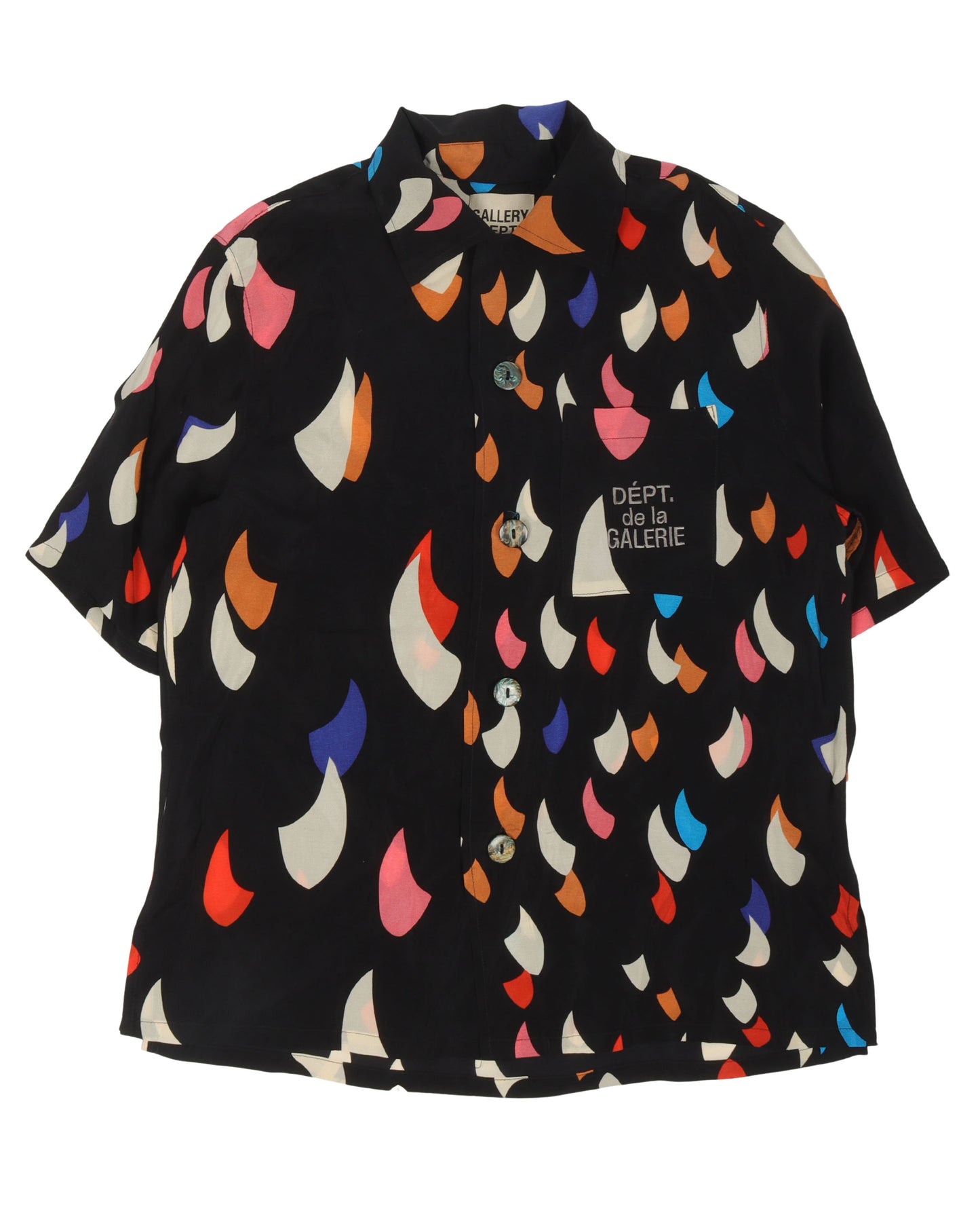 Silk Short Sleeve Shirt