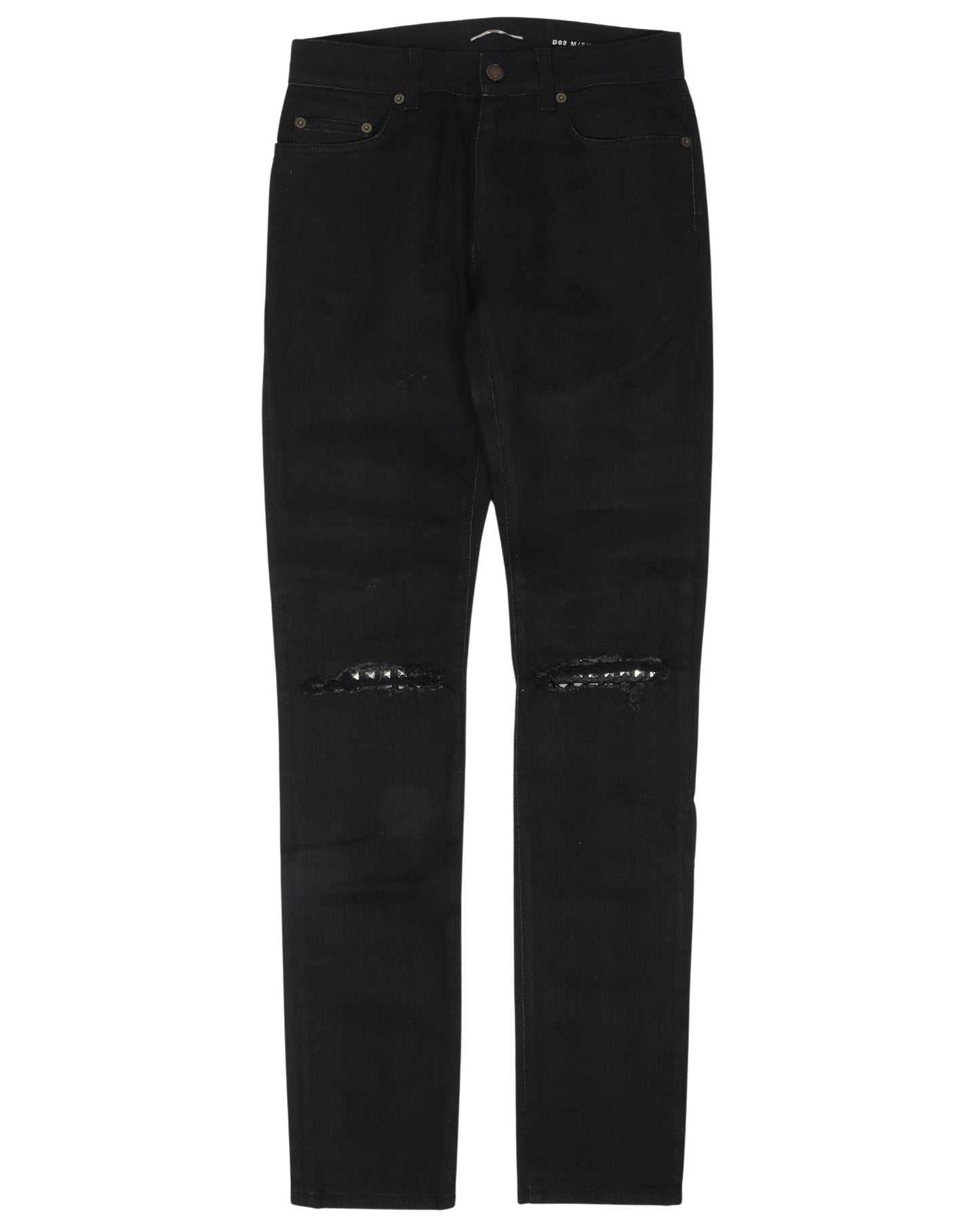Studded Knee Jeans
