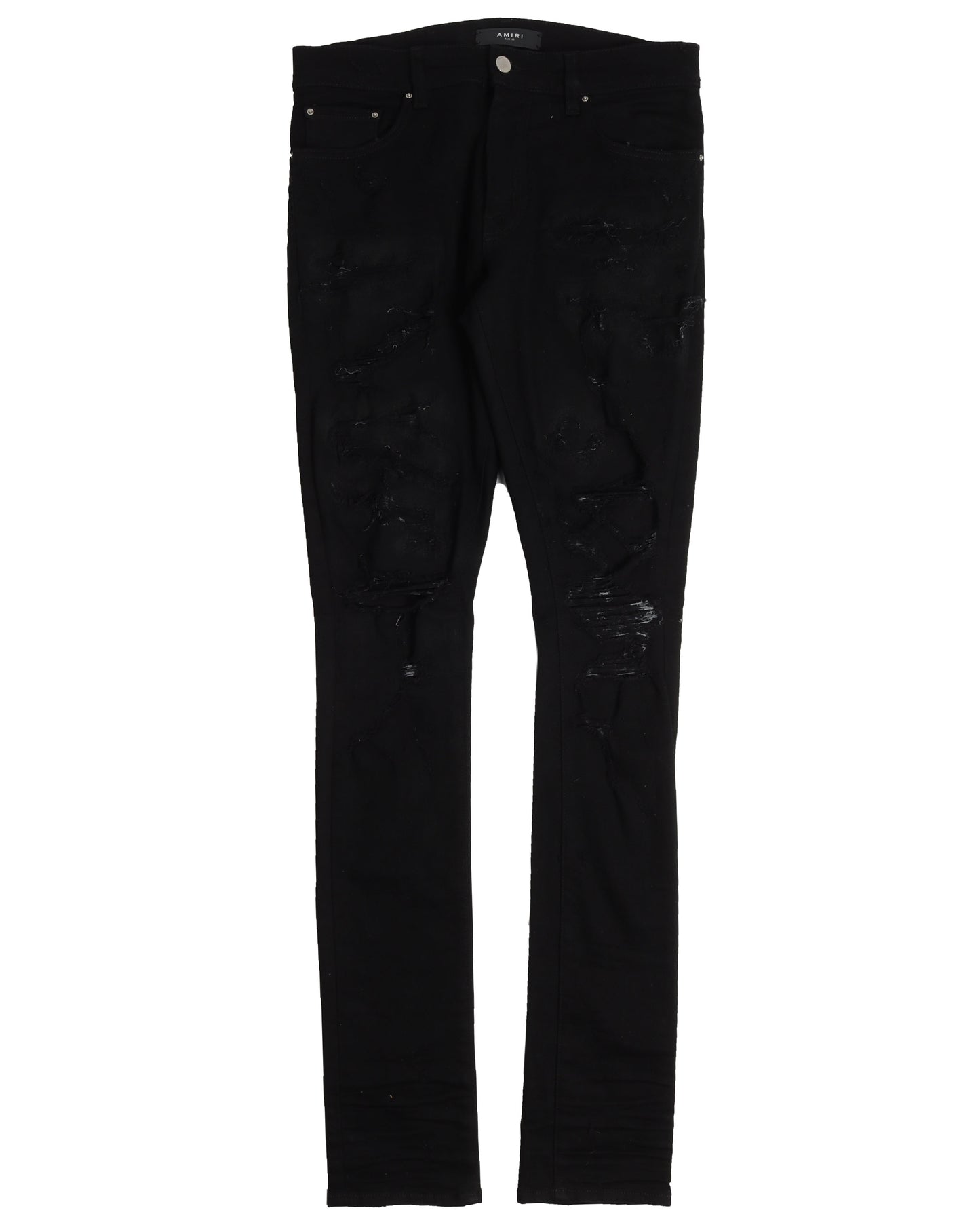 Black Thrasher Jeans