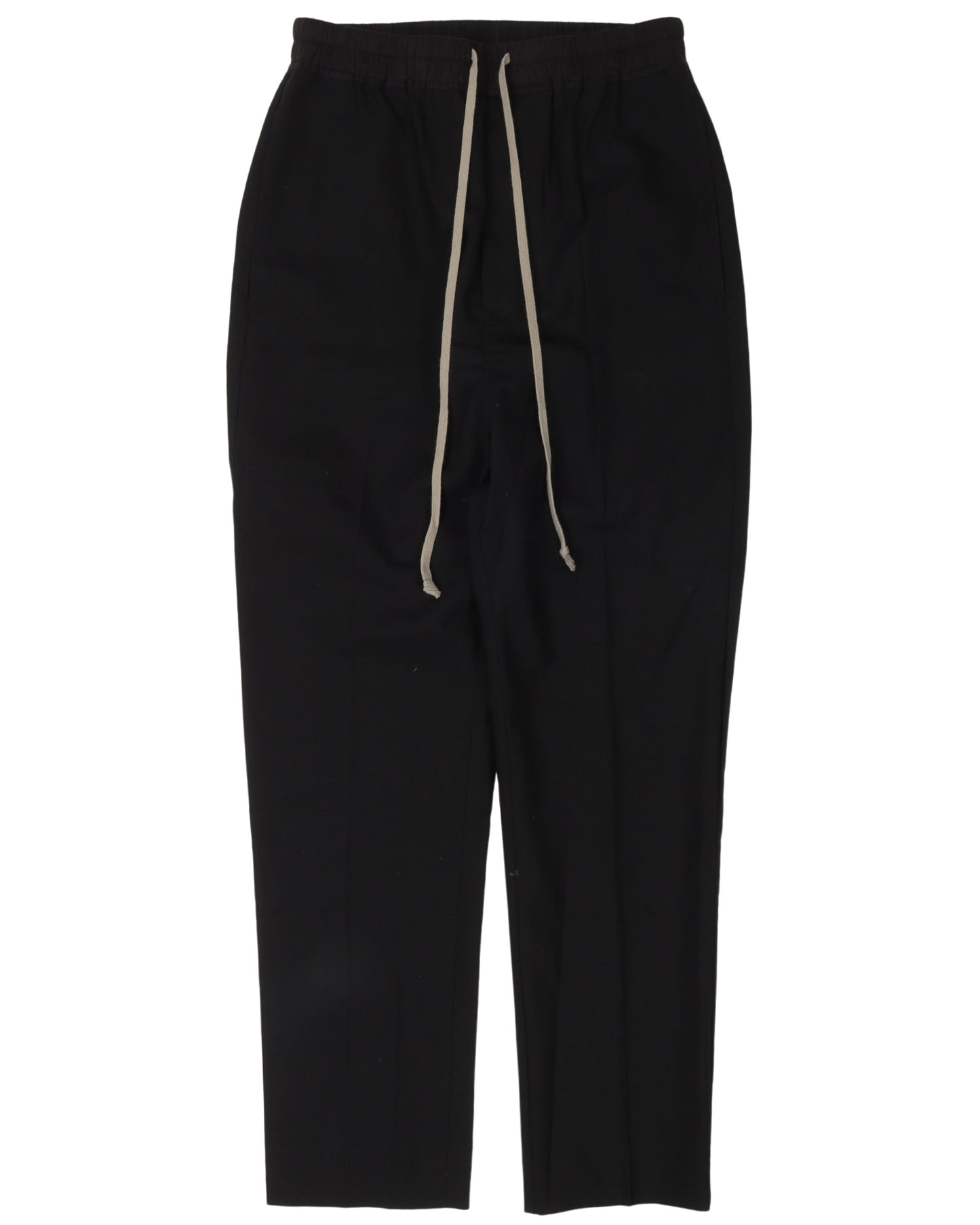SS18 "DIRT" Pleated Wool Drawstring Pants