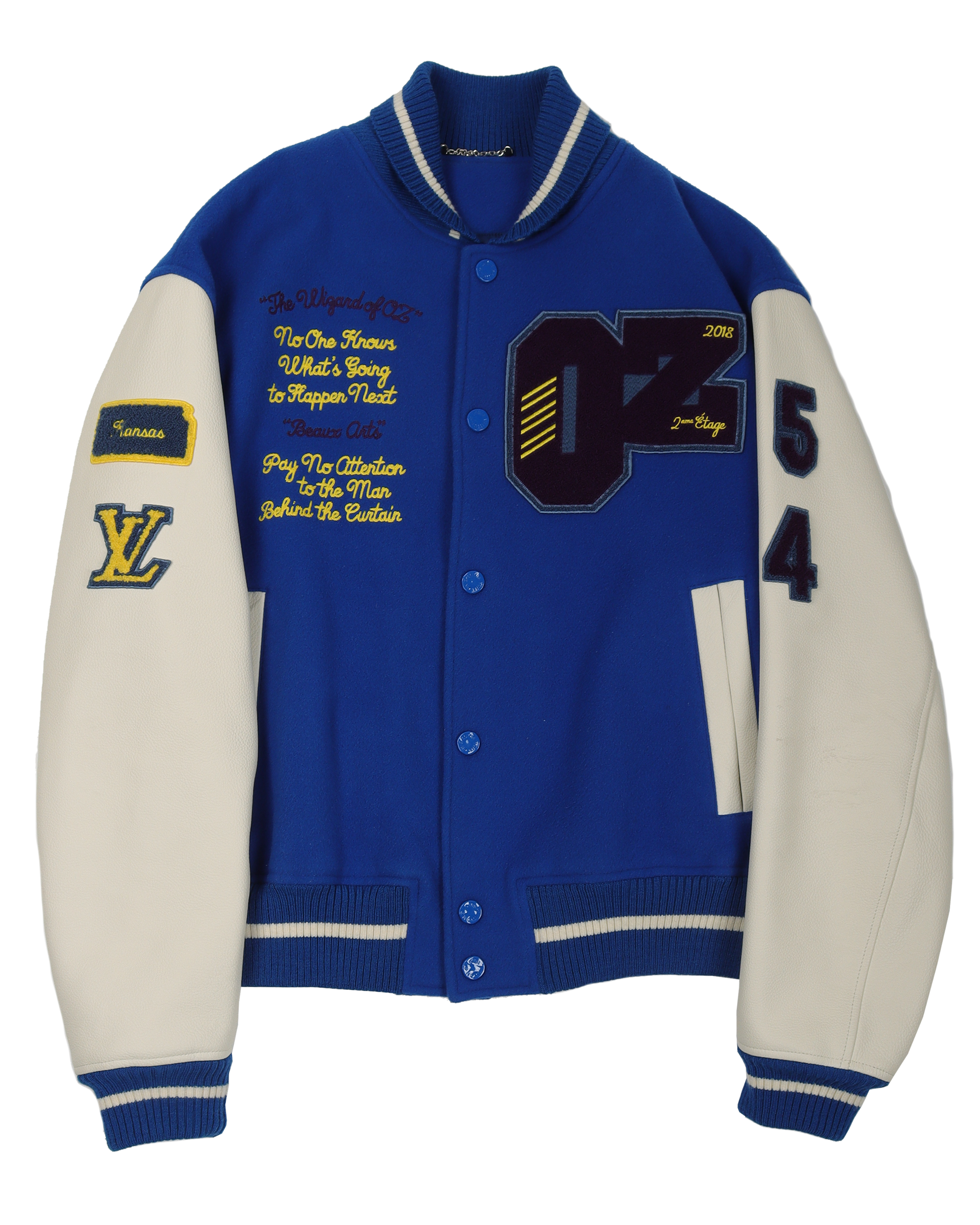 Wizard of OZ varsity jacket L V, Men's Fashion, Coats, Jackets and