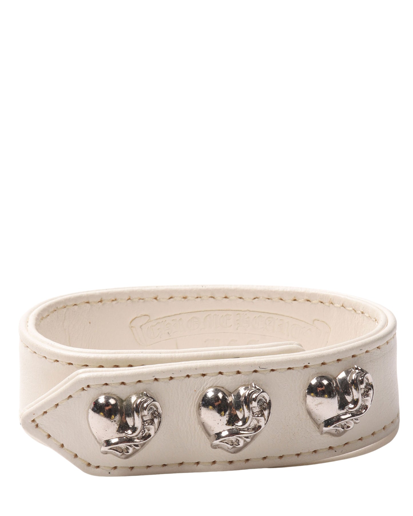 White Heart Bracelet