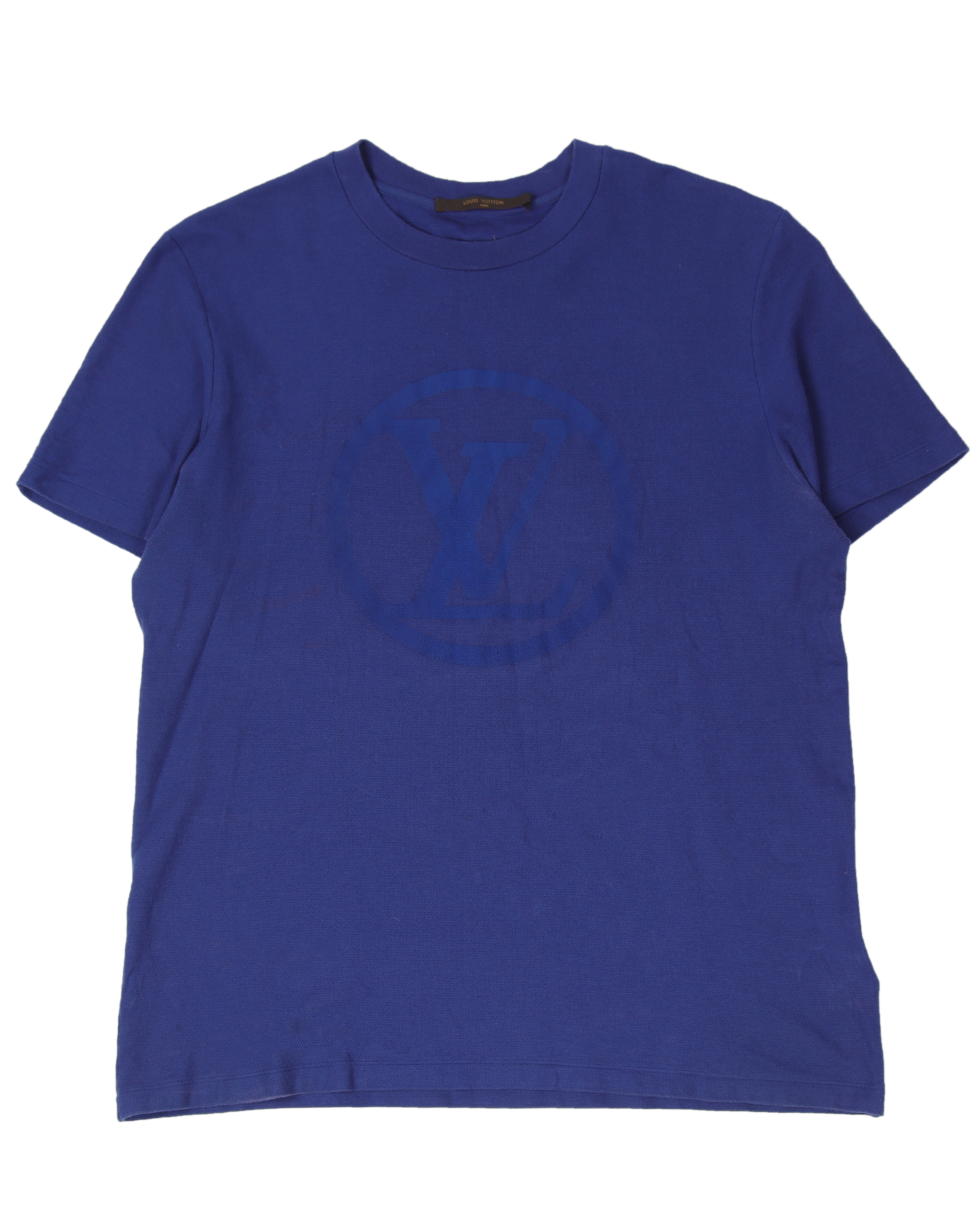 Louis Vuitton Monogram Cotton Tee Shirt suede M