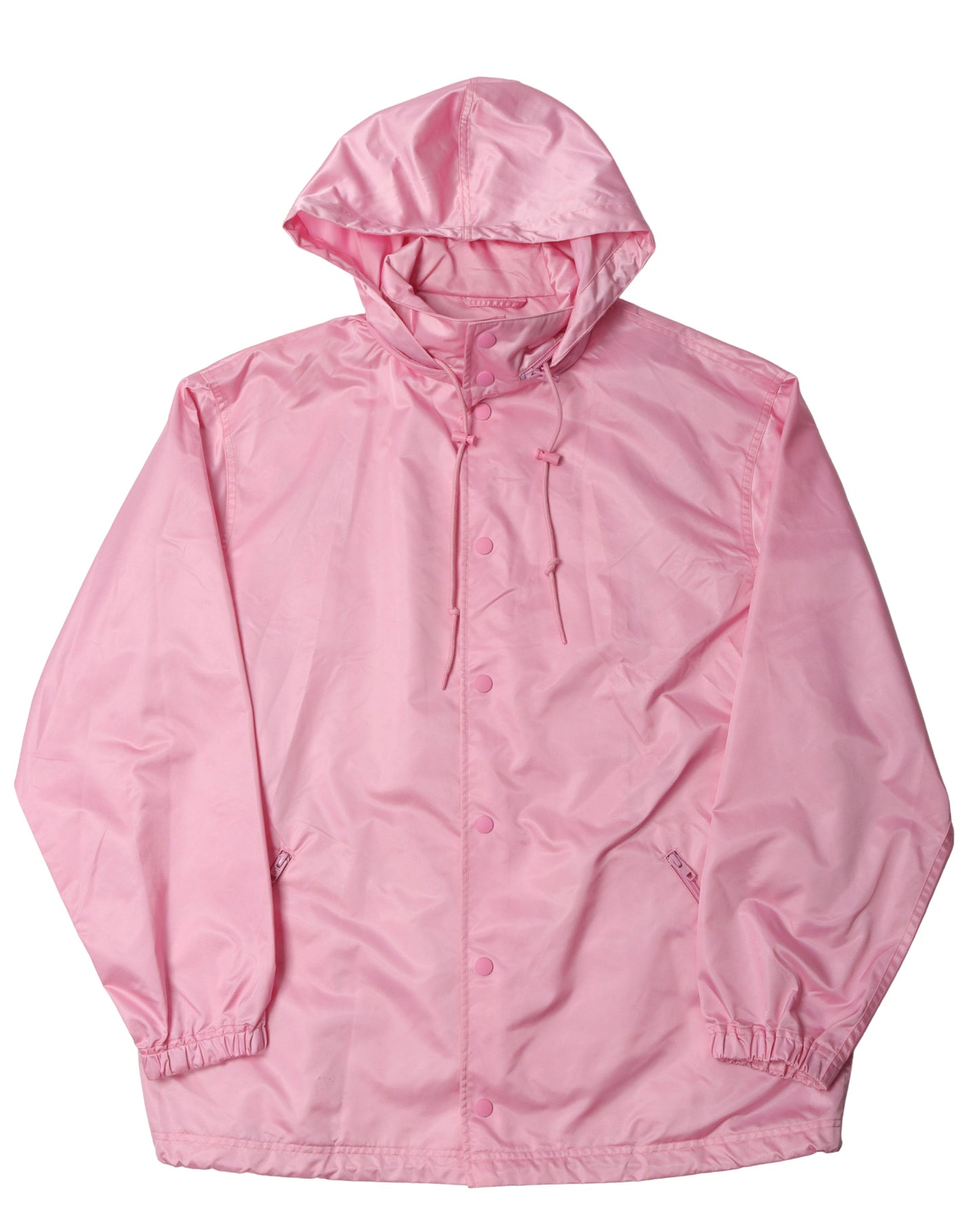 Embroidered Hooded Windbreaker