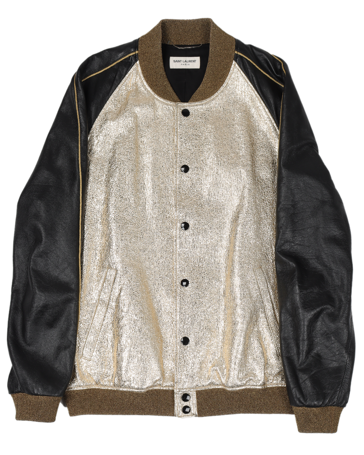 SS15 BANG Leather Bomber Jacket