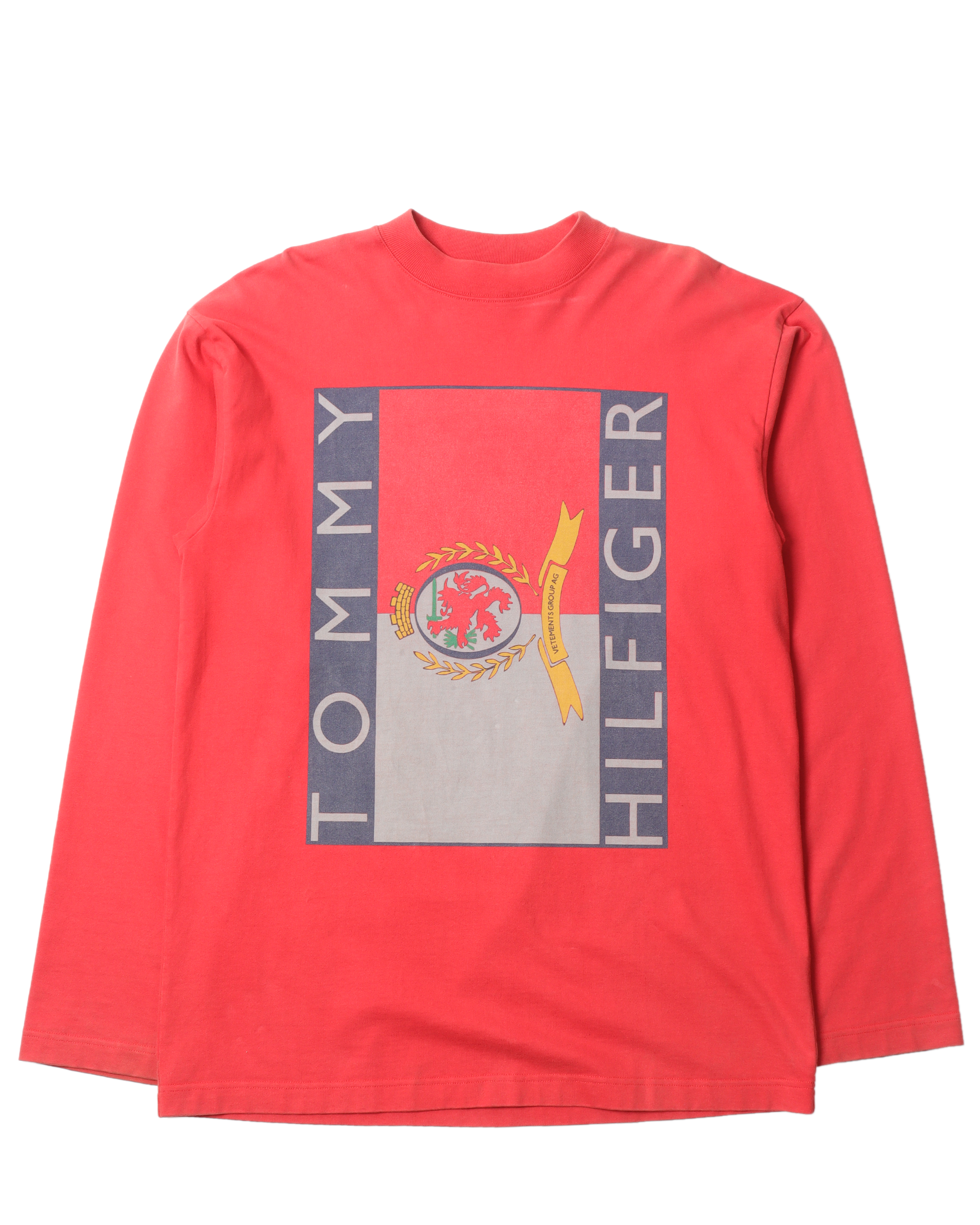 Vetements SS18 Tommy Hilfiger Oversized L/S T-Shirt