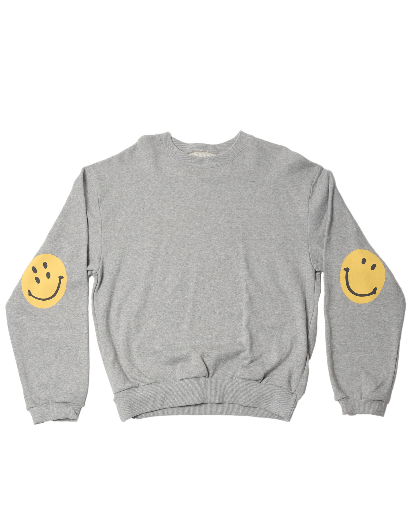 Grey Smiley Crewneck