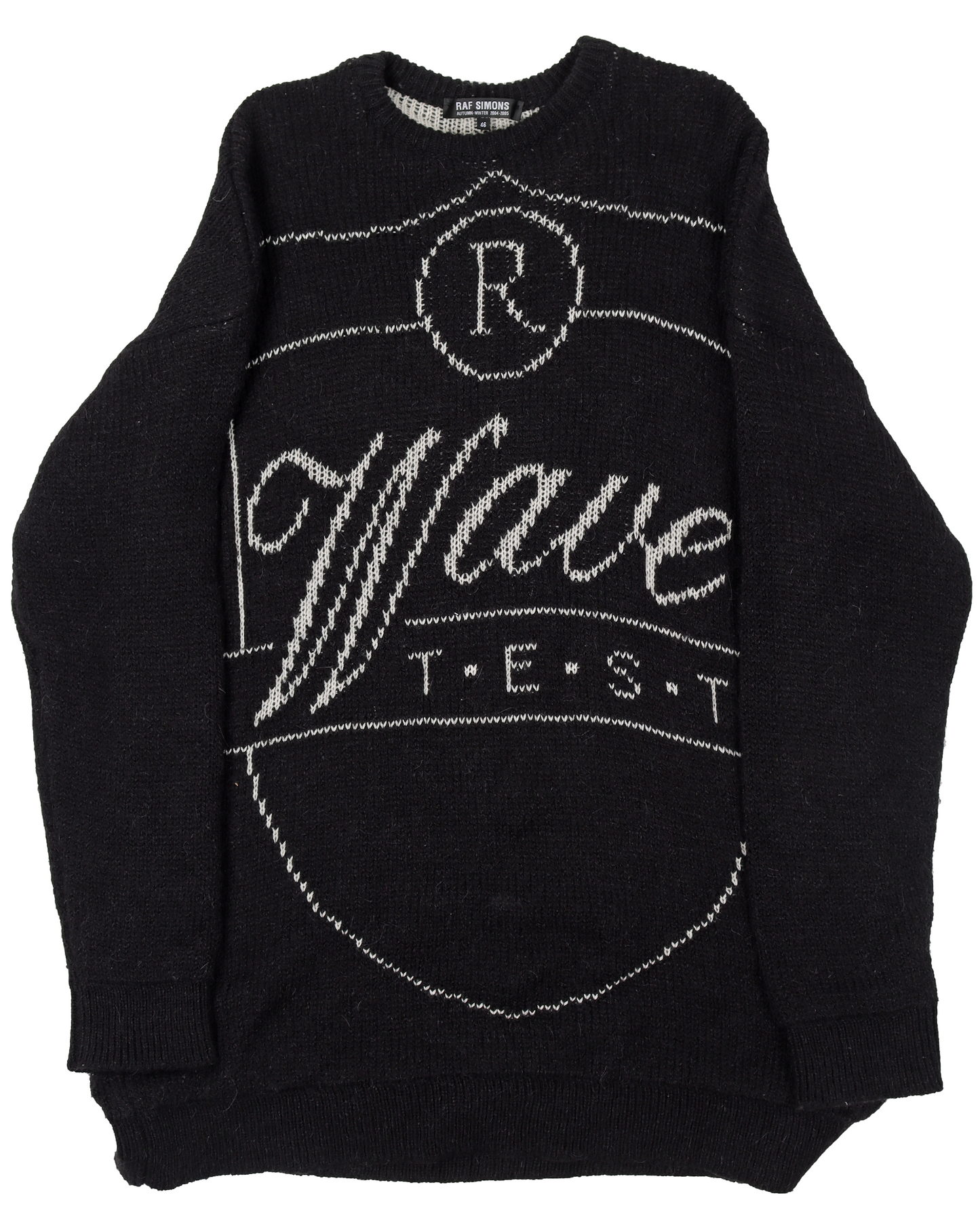 AW04 Wave Test Wool Sweater