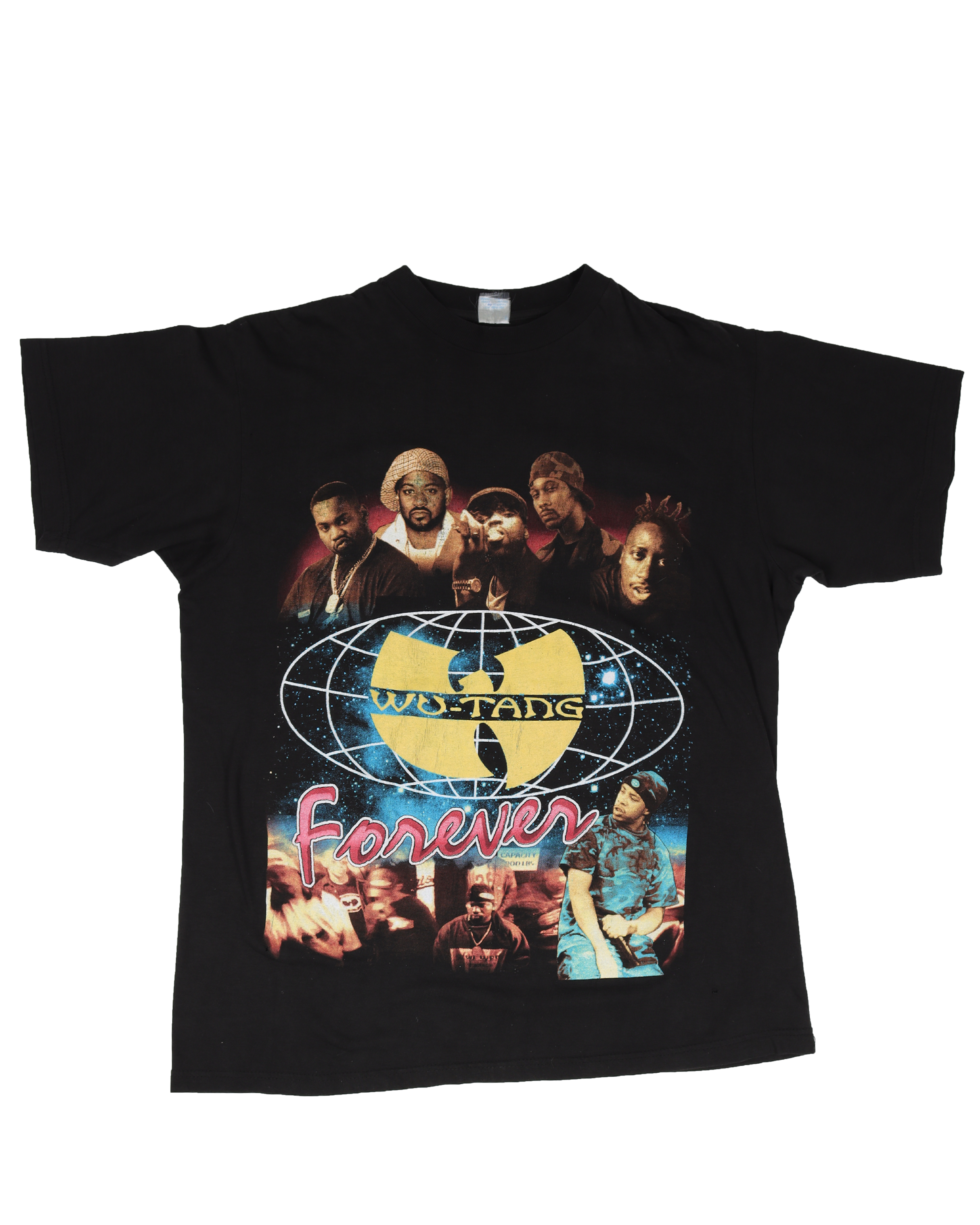 Vintage Wu-Tang Clan Forever 'Wu-Revolution' Graphic Print T-Shirt